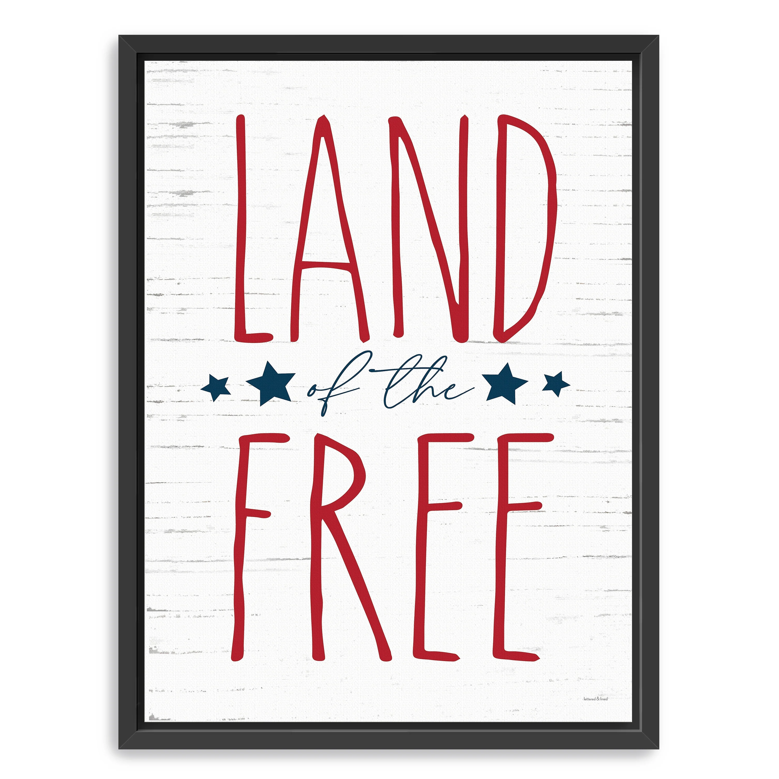 Land of the Free Canvas Giclee