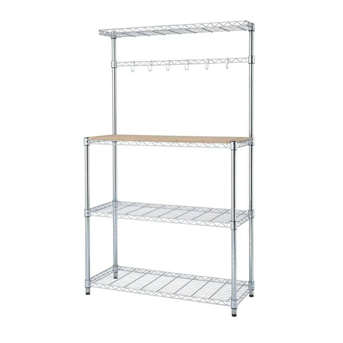 TRINITY EcoStorage® 36x14x60 Commercial Baker's Rack, Chrome
