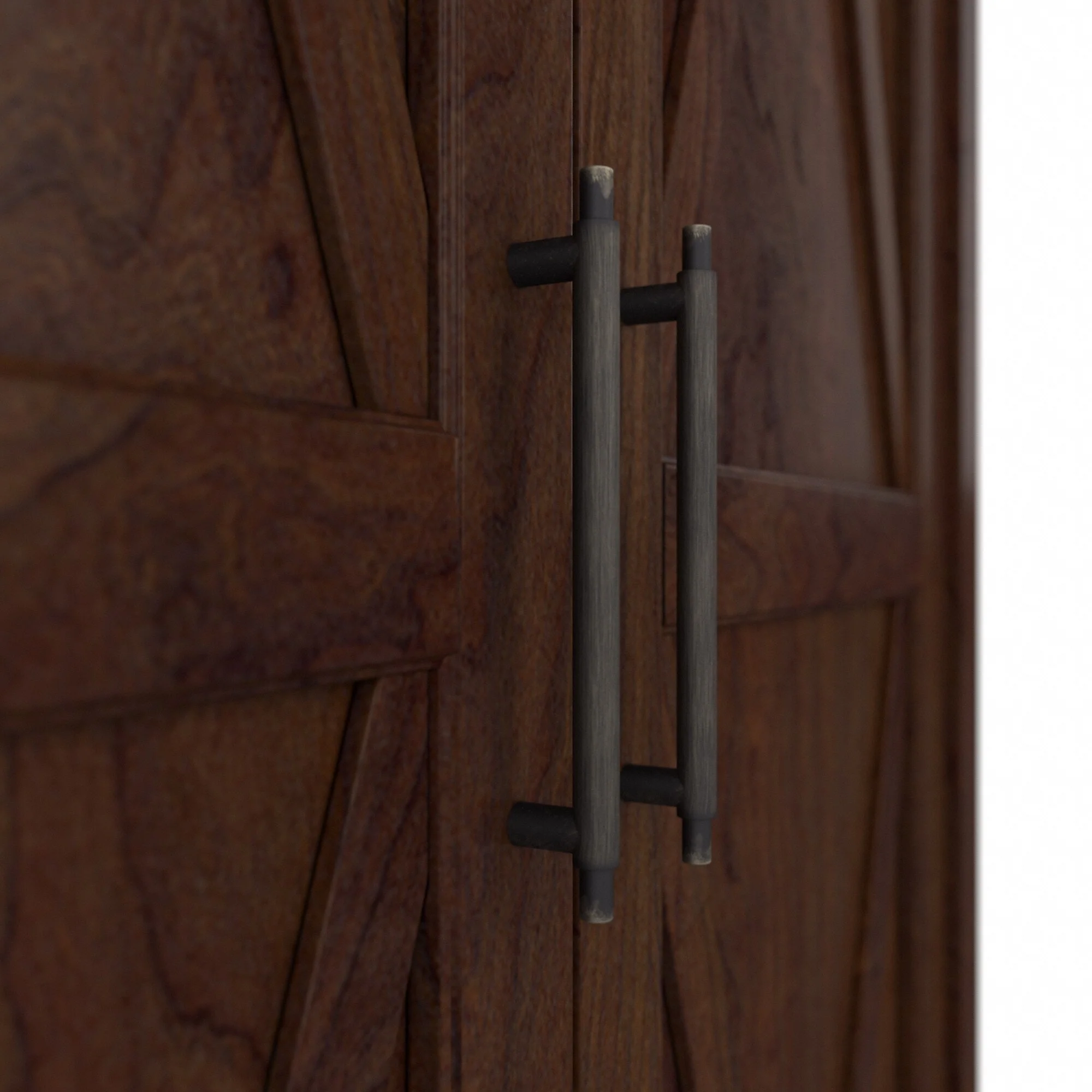 Key West Tall Kitchen Pantry Cabinet with Doors by Bush Furniture