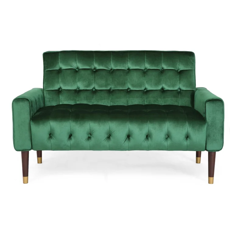 Papillion 51.75'' Velvet Loveseat