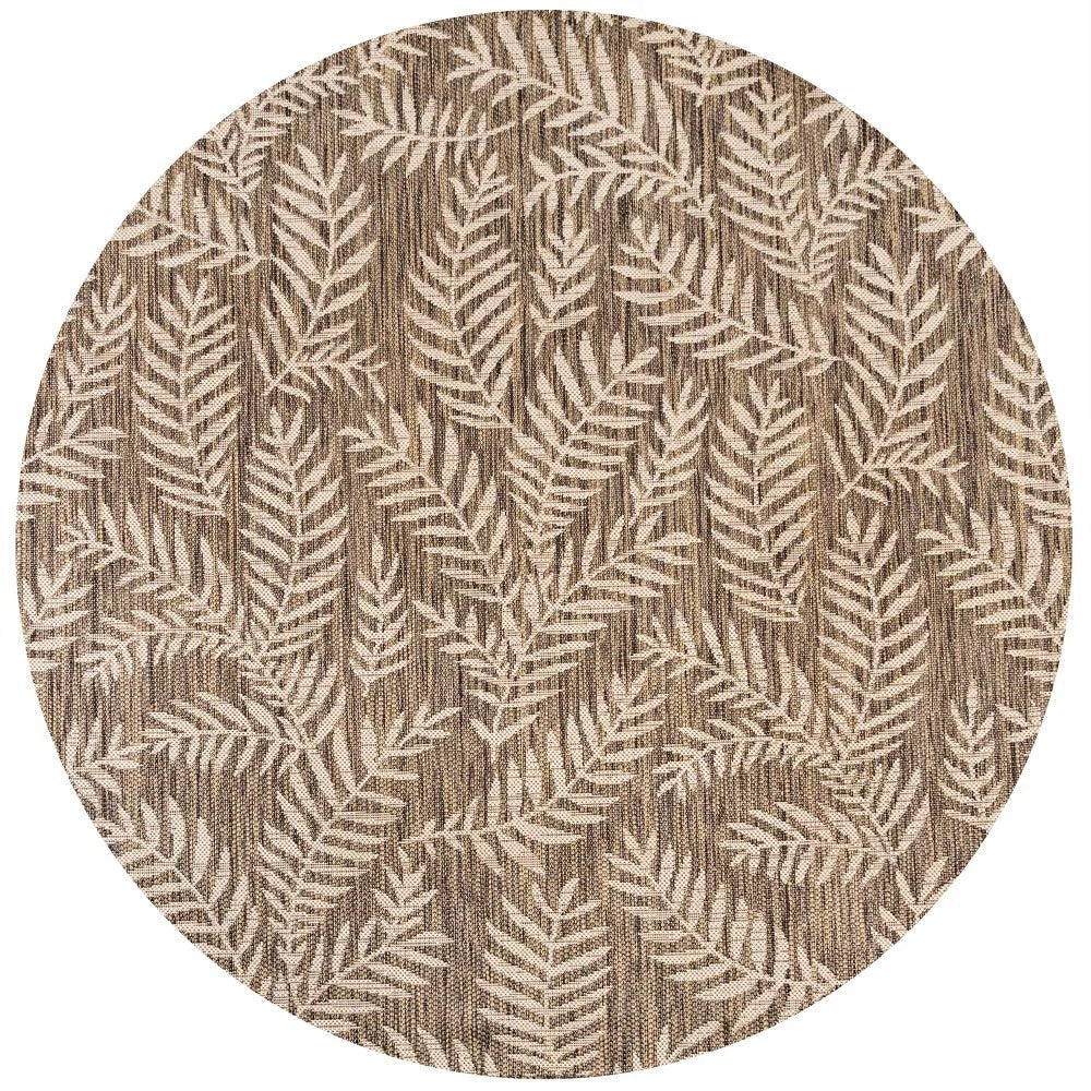 Scandi Minimalist Border Indoor/Outdoor Area Rug