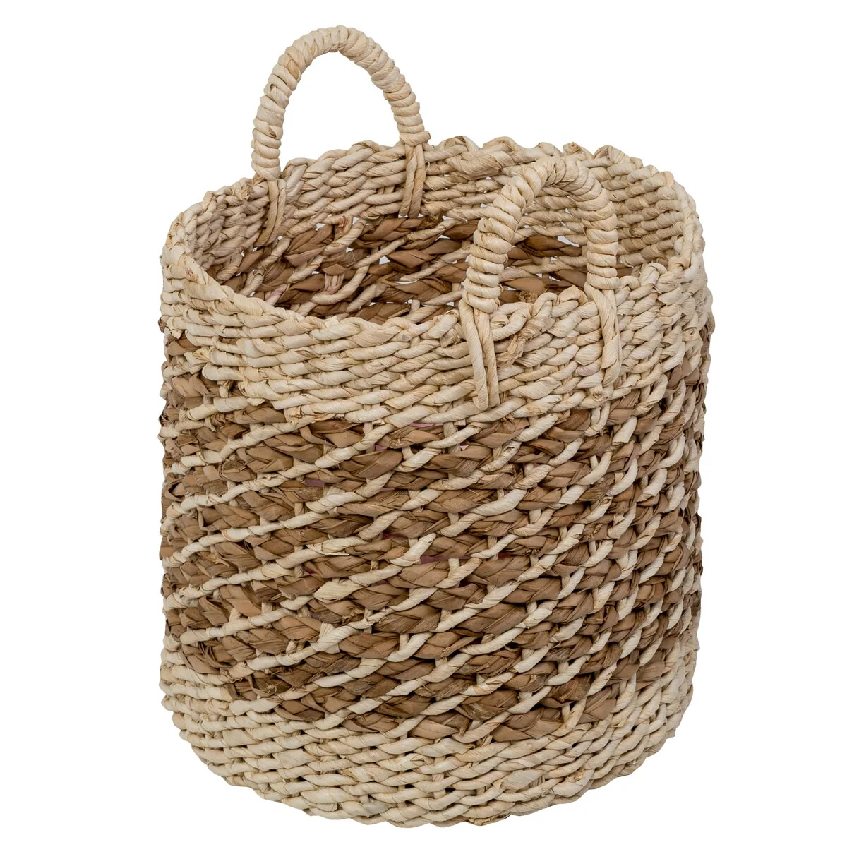Honey-Can-Do Natural Tea Stained Wicker Storage Basket