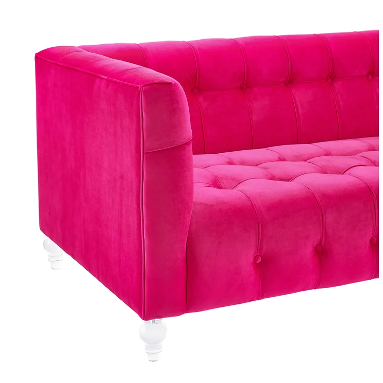 Doyon 90.55'' Velvet Sofa