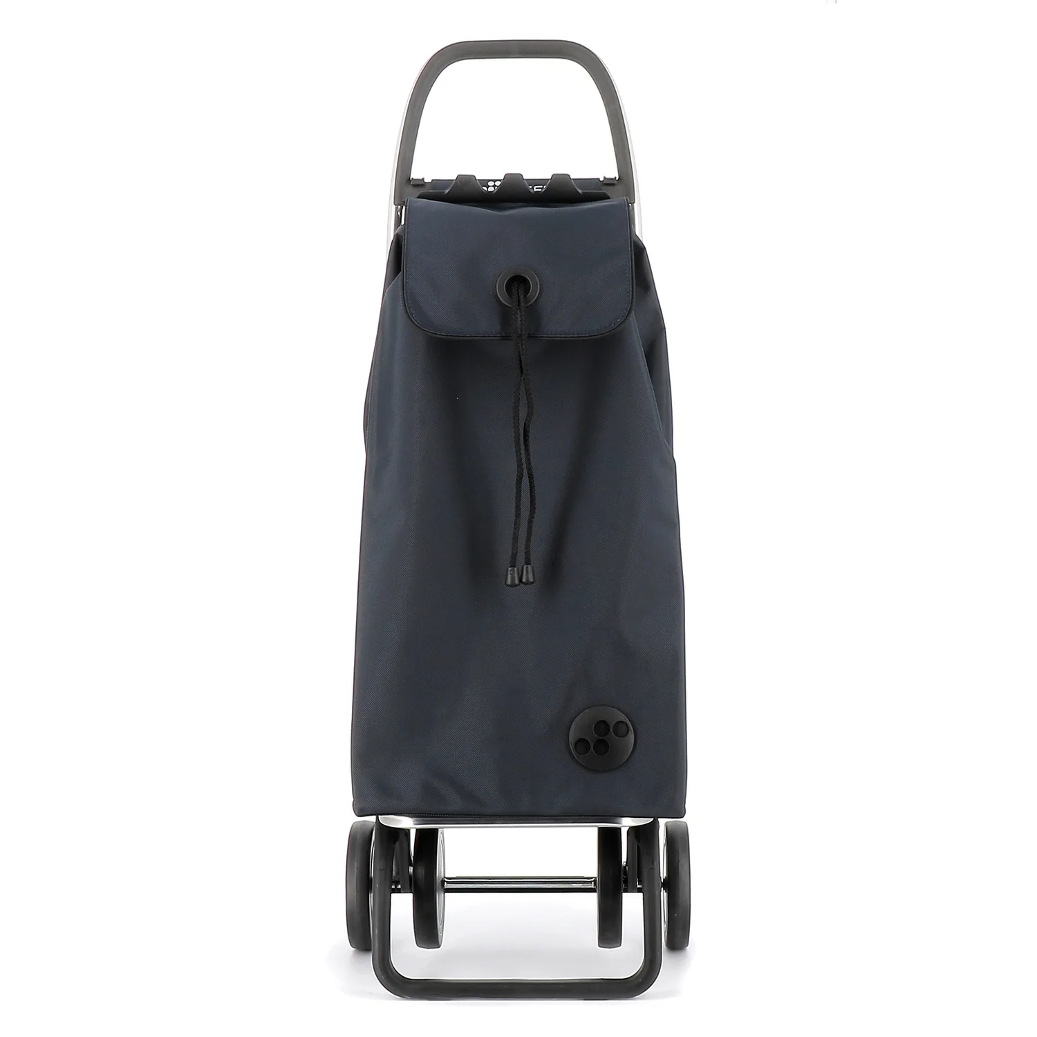 Rolser I-Max MF 4 Wheel Foldable Shopping Trolley - 15.35 in. W x 41.34 in. H x 12.6 in. D