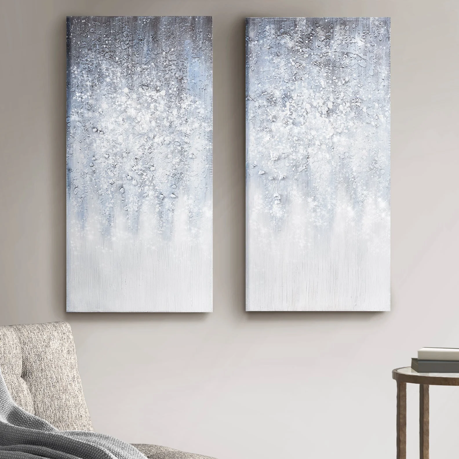 Abstract 2-Piece Canvas Wall Art
