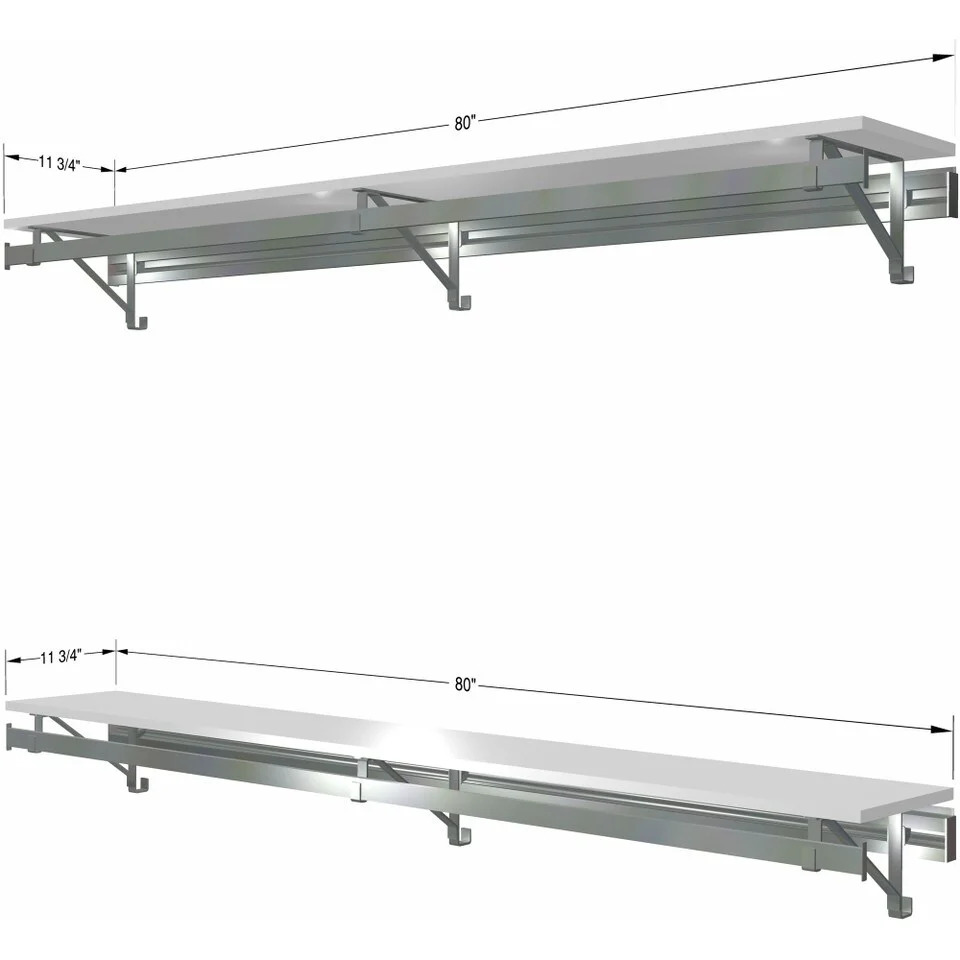 arrange a SPACE RCMBX Double Shelf-Hang Closet System