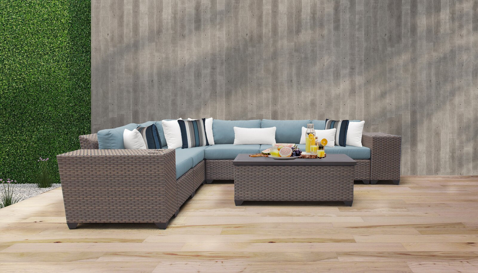 Merlyn 5 - Person Seating Group with Cushions