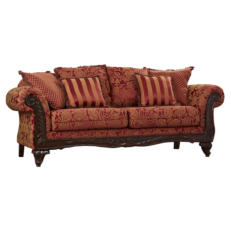 Lathem 93'' Upholstered Sofa
