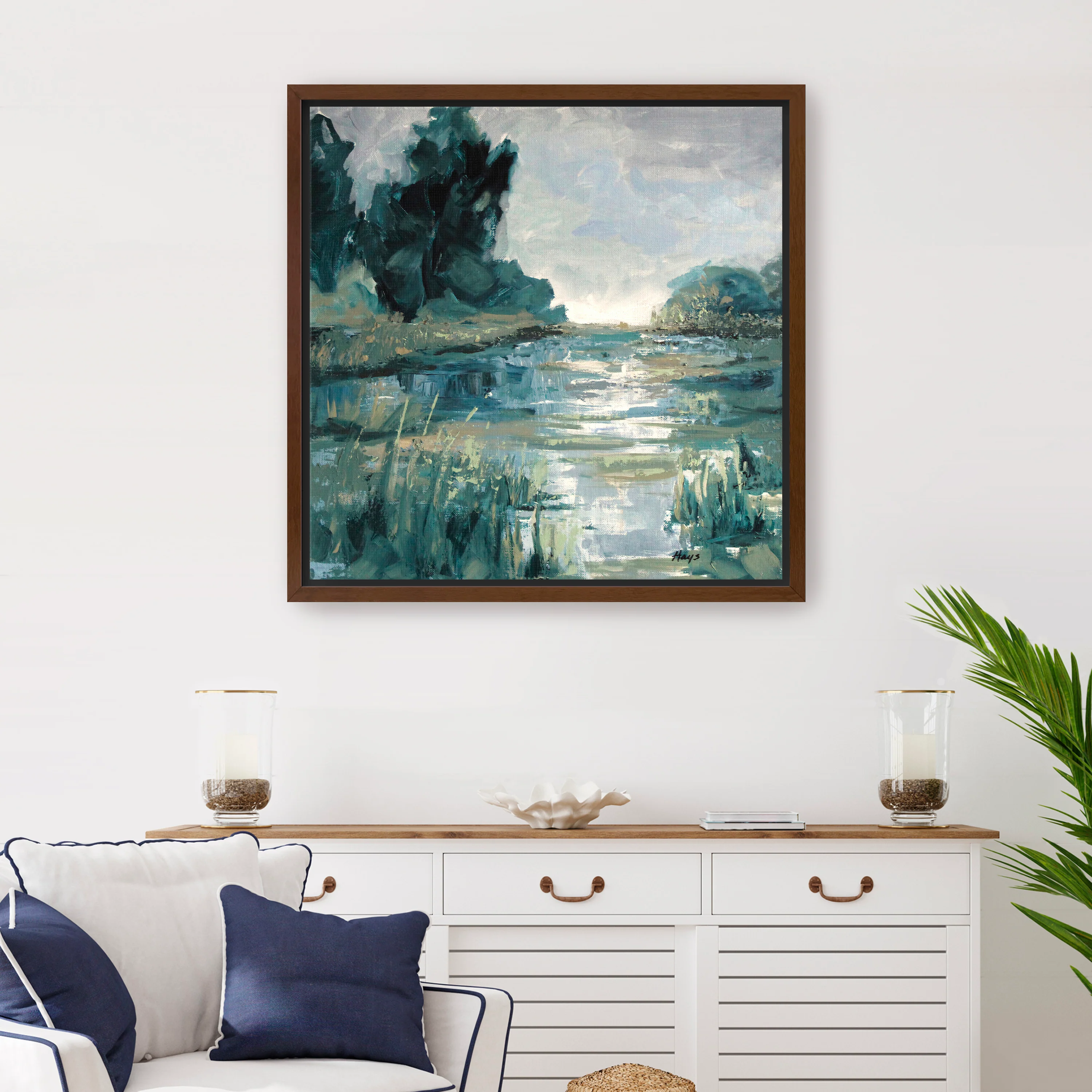 Enlightened View Canvas Giclee