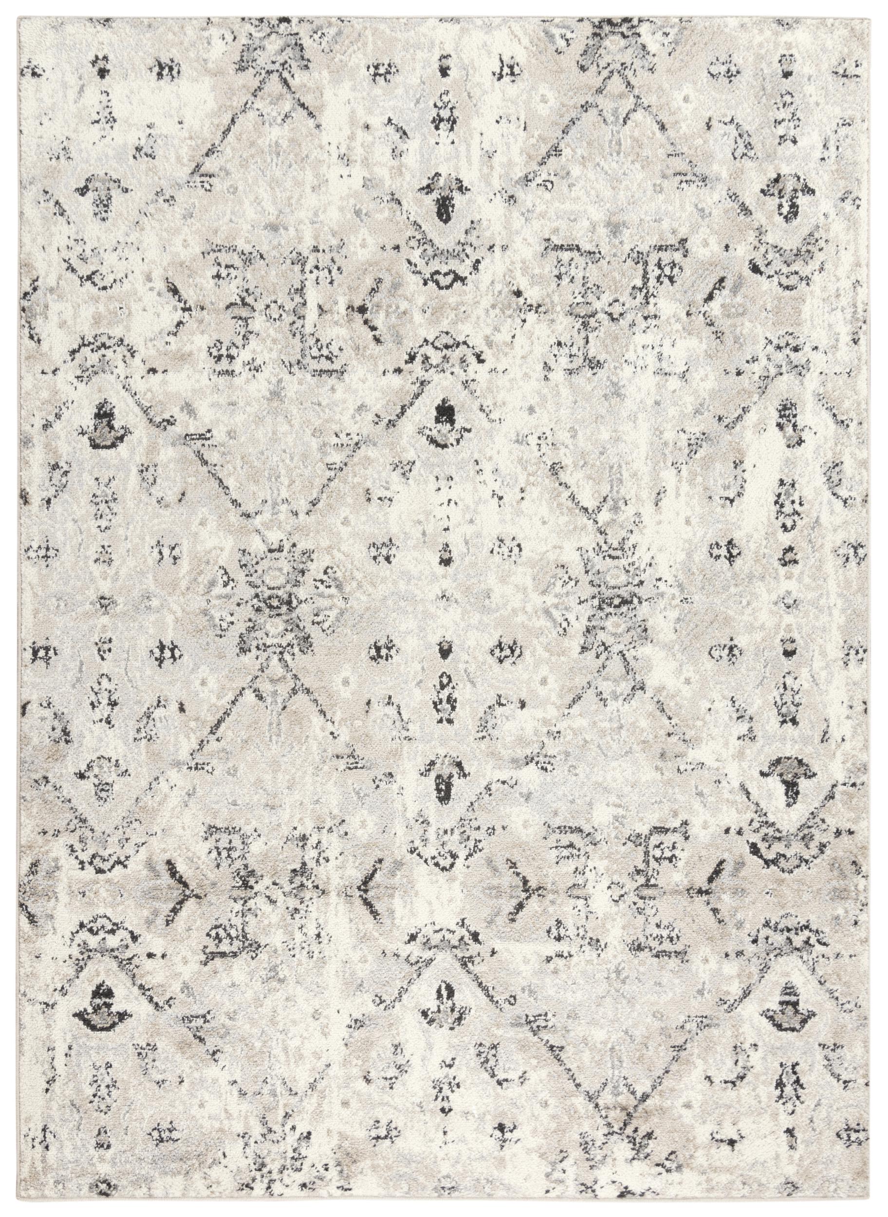 Ashbourne Power Loomed Geometric Area Rug