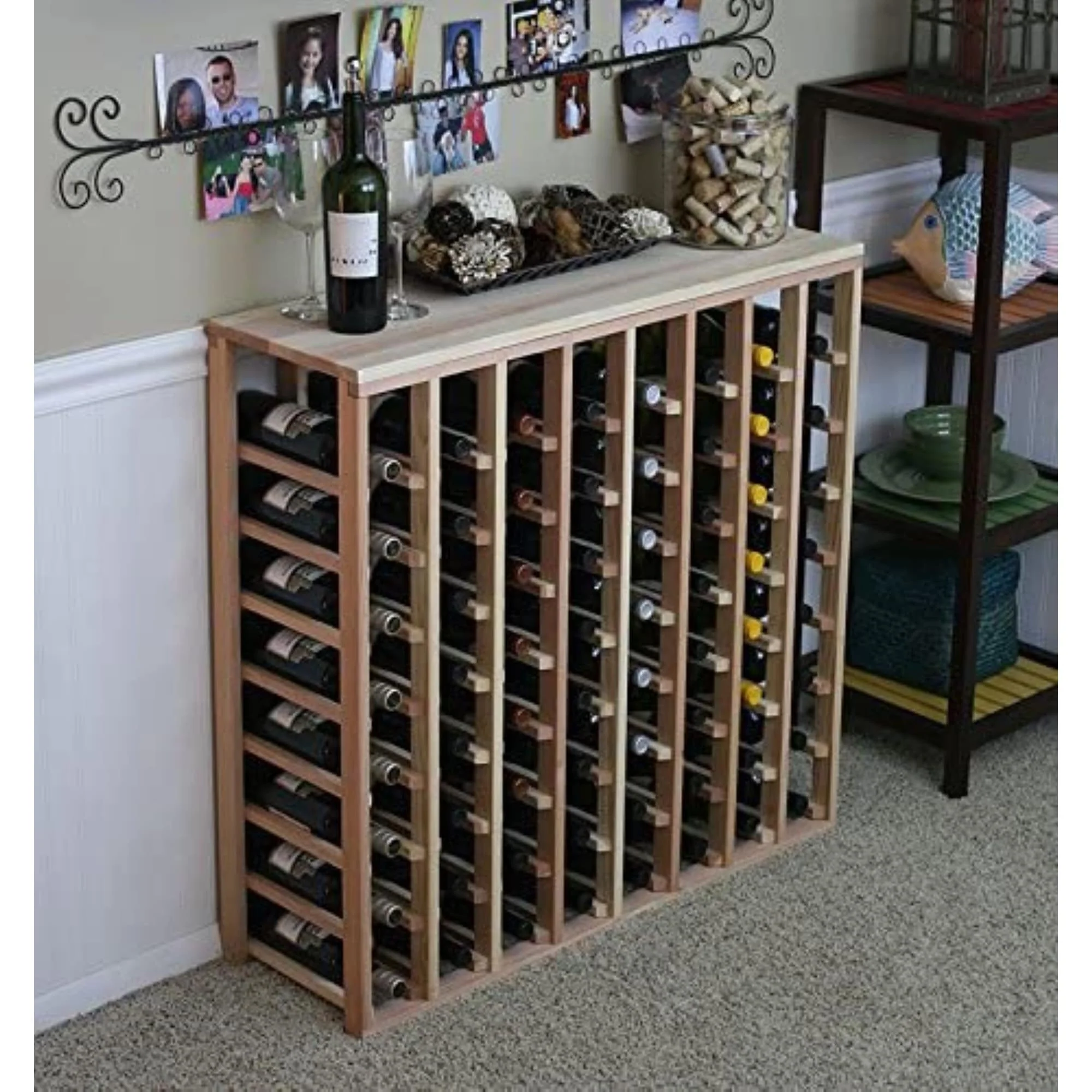 Creekside 64 Bottle Table Top Wine Rack