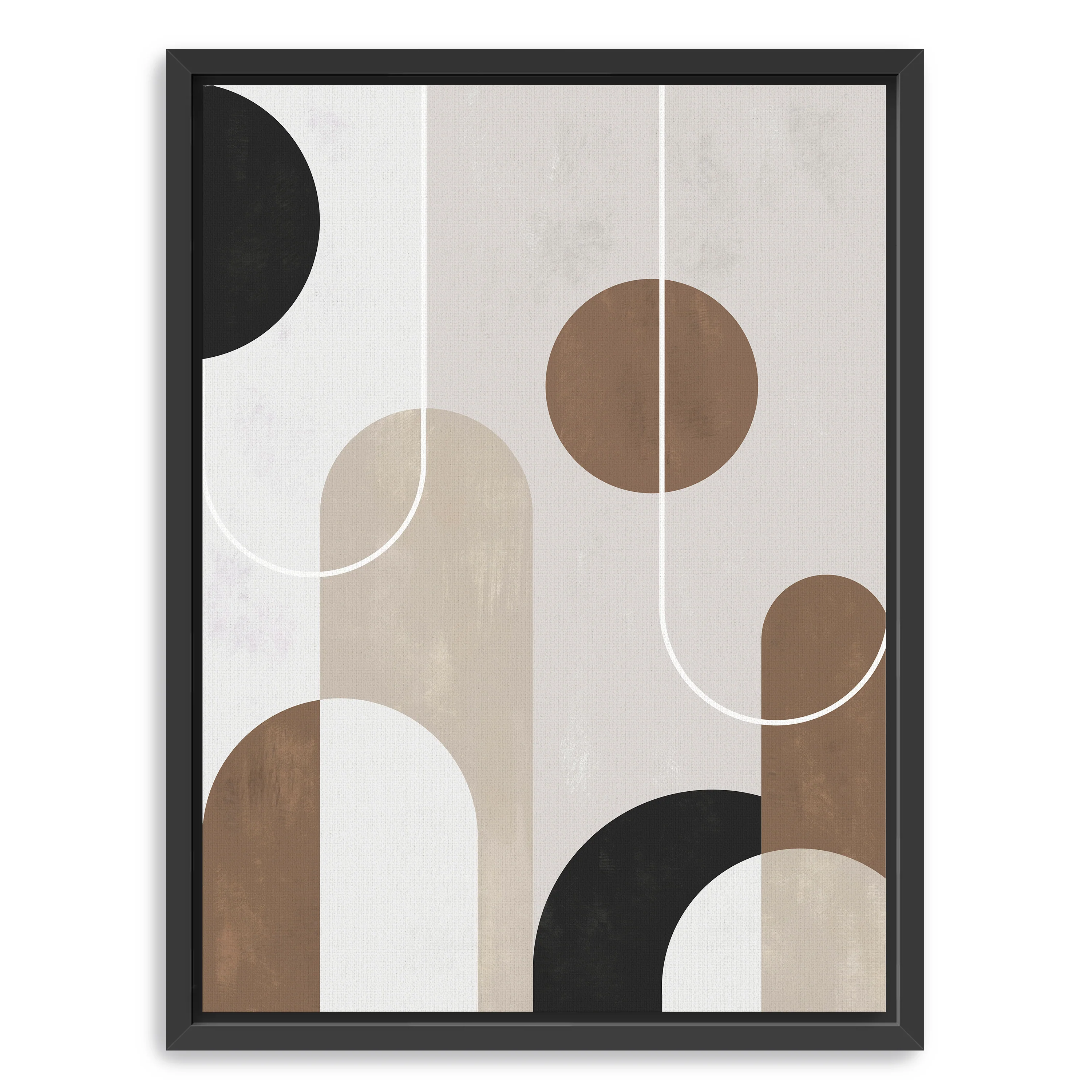 Minimalism Mountains Canvas Giclee