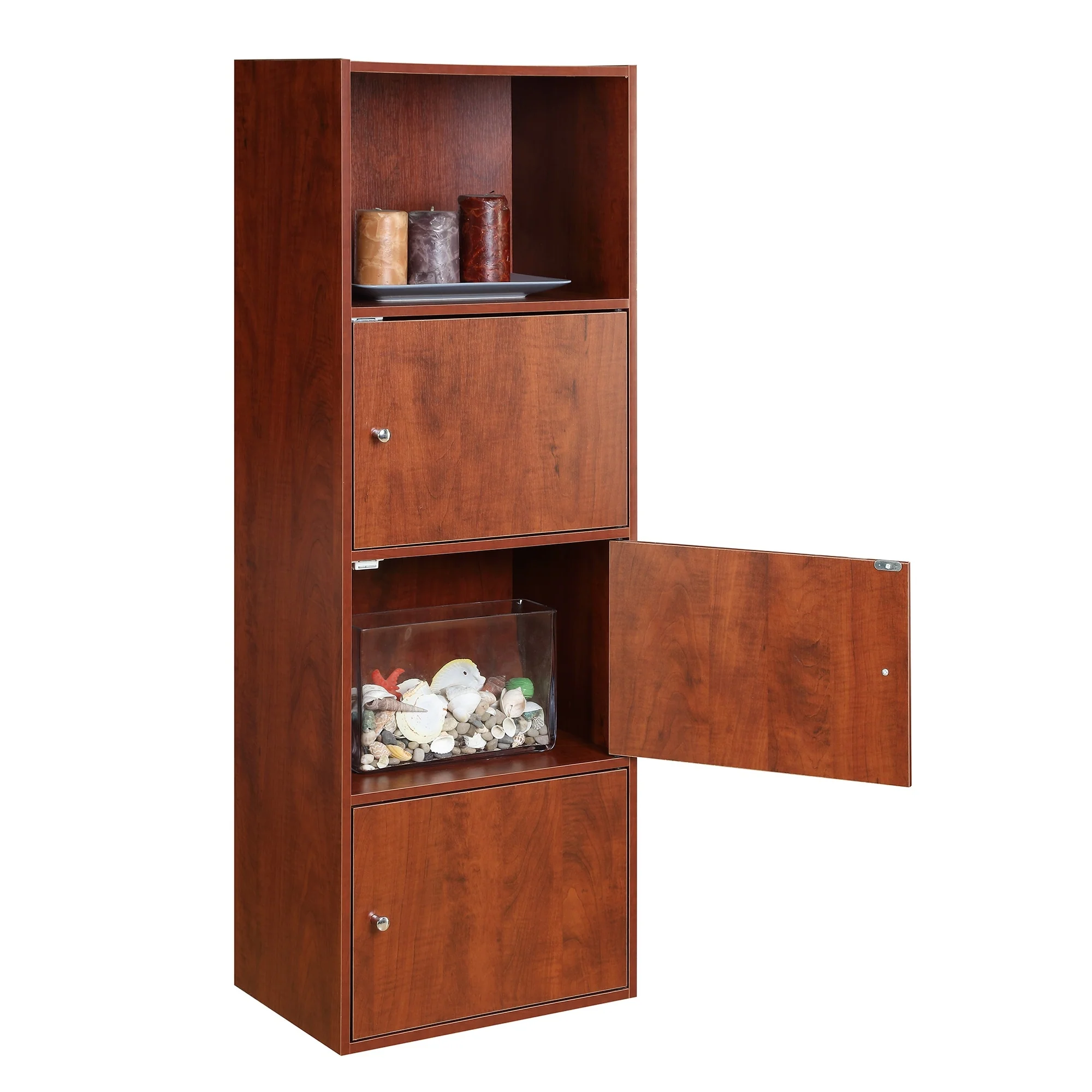 Convenience Concepts Xtra Storage 3 Door Cabinet with Shelf