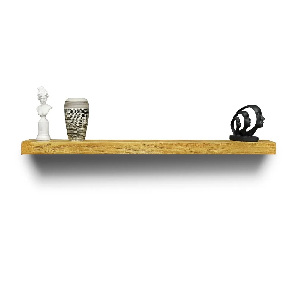 60-In Fireplace Mantel Shelf Wall Mounted - Farmhouse Floating Shelves