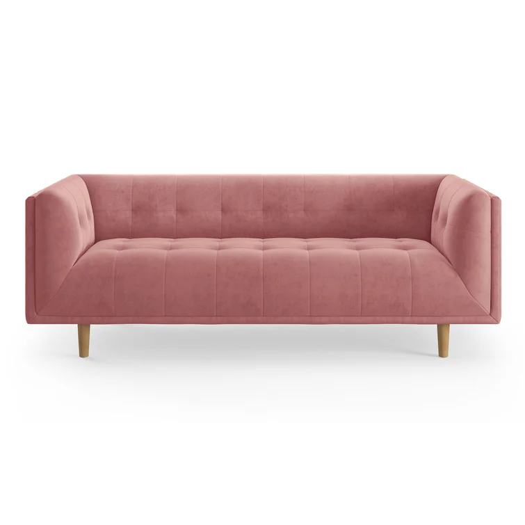 George 82'' Velvet Sofa