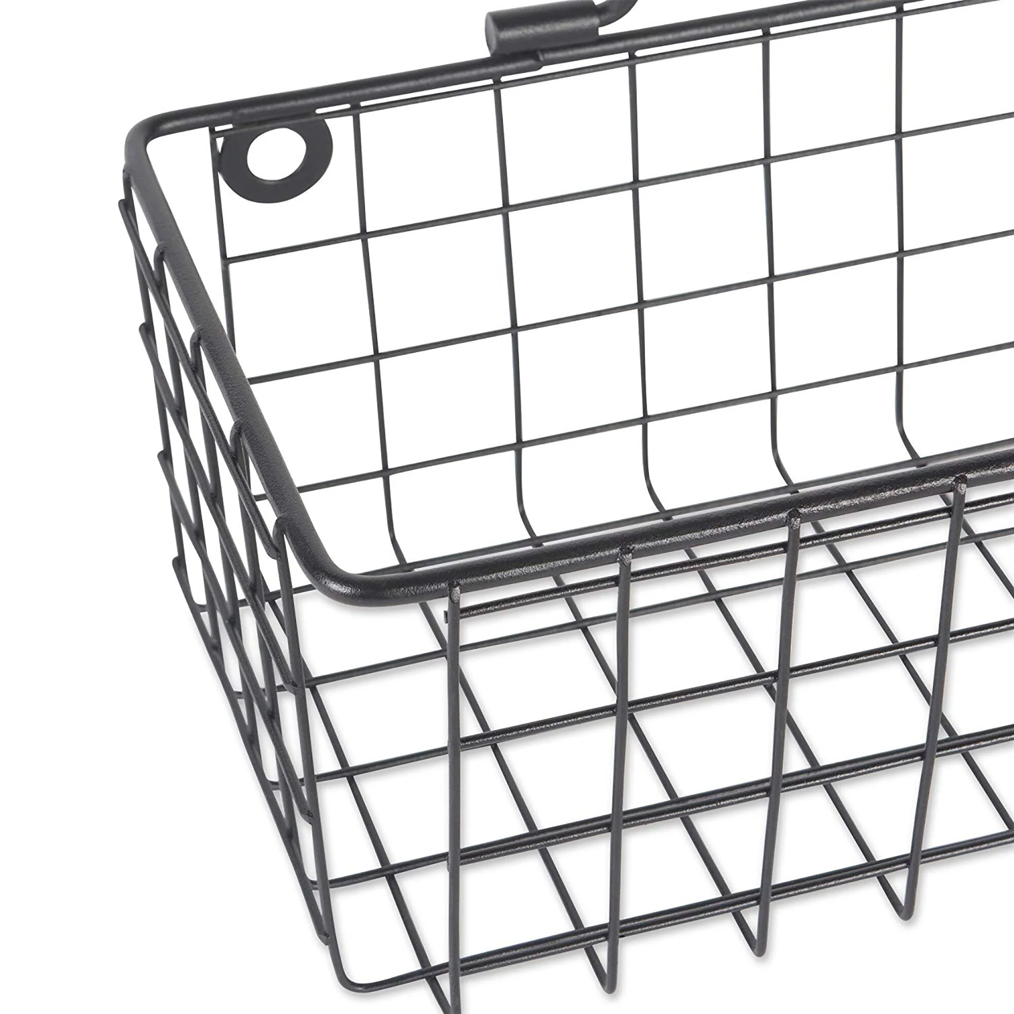 DII Wire Wall Basket(Set of 2) Grey