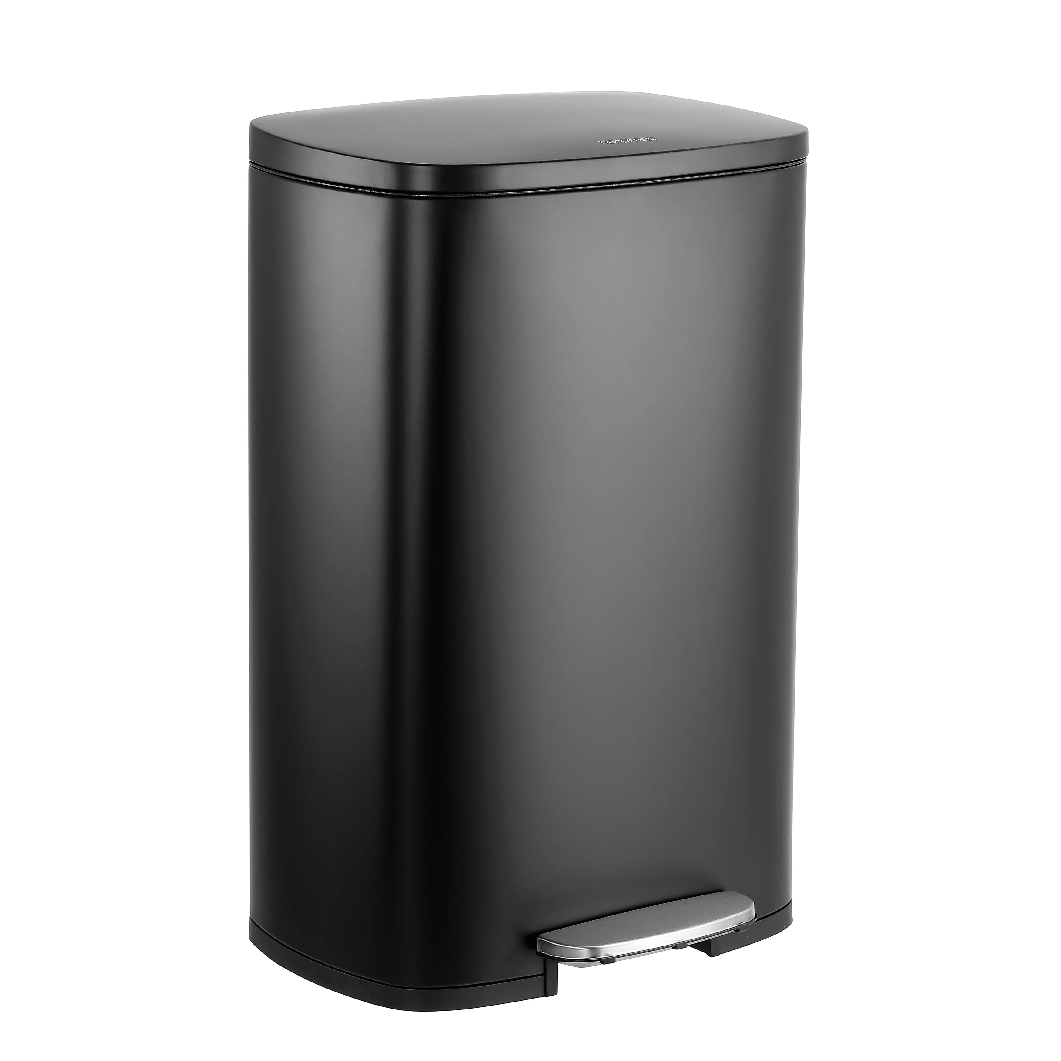 happimess 13-Gallon Trash Can with Soft-Close Lid and FREE Mini Trash Can