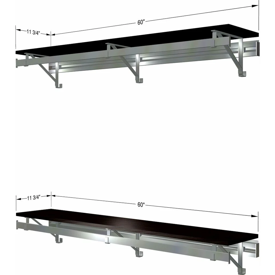 arrange a SPACE RCMBX Double Shelf-Hang Closet System