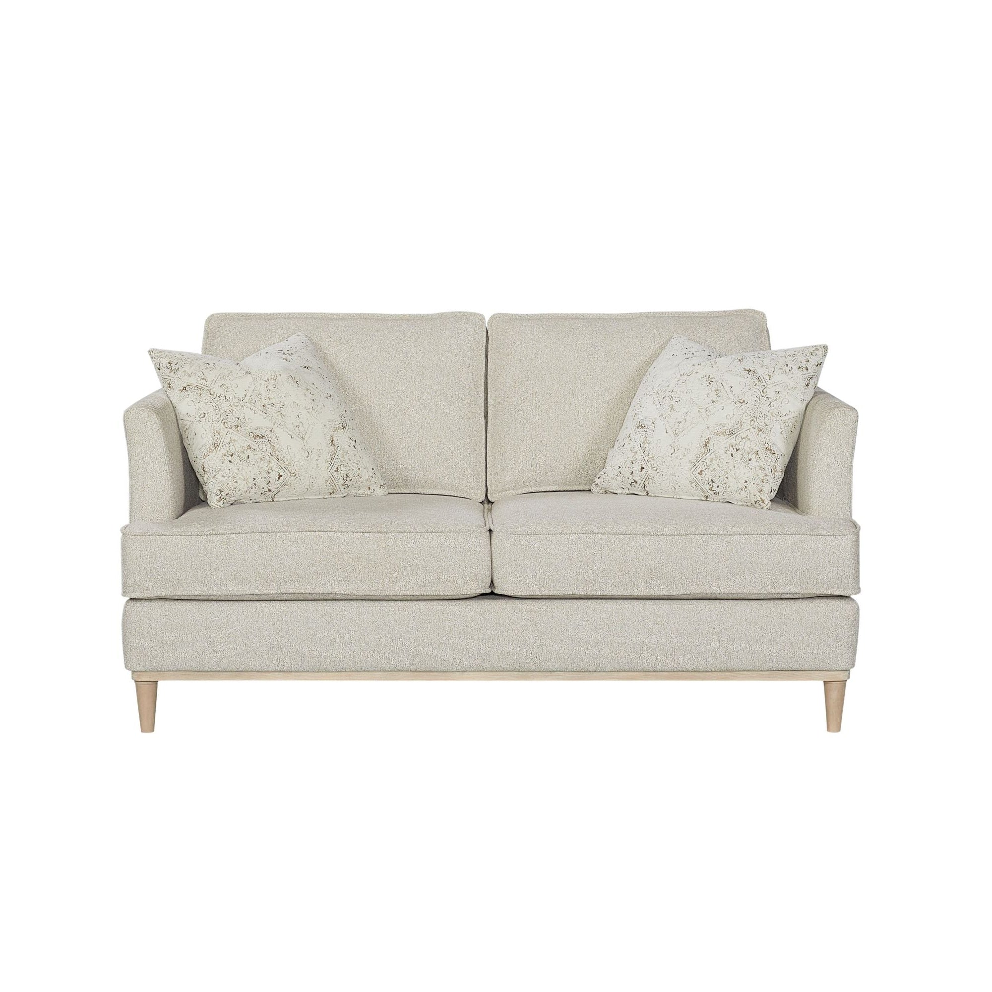 Loveseat with 2 Reversable Cushions and 2 Pillows