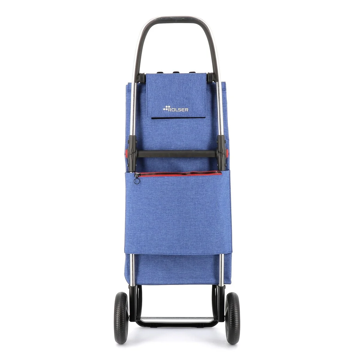 Shopping Trolley Rolser Wallaby Tweed 2 Wheel Foldable - 16.14 in.W x 12.6 in.D x 41.14 in.H
