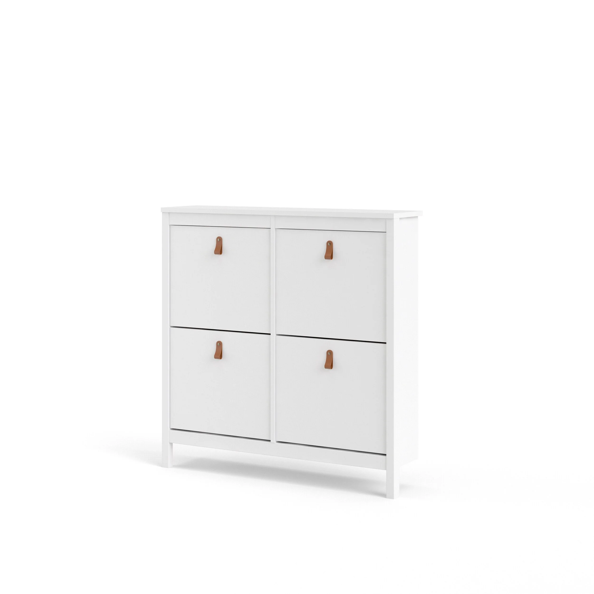 Porch & Den Madrid 4-Drawer Shoe Cabinet