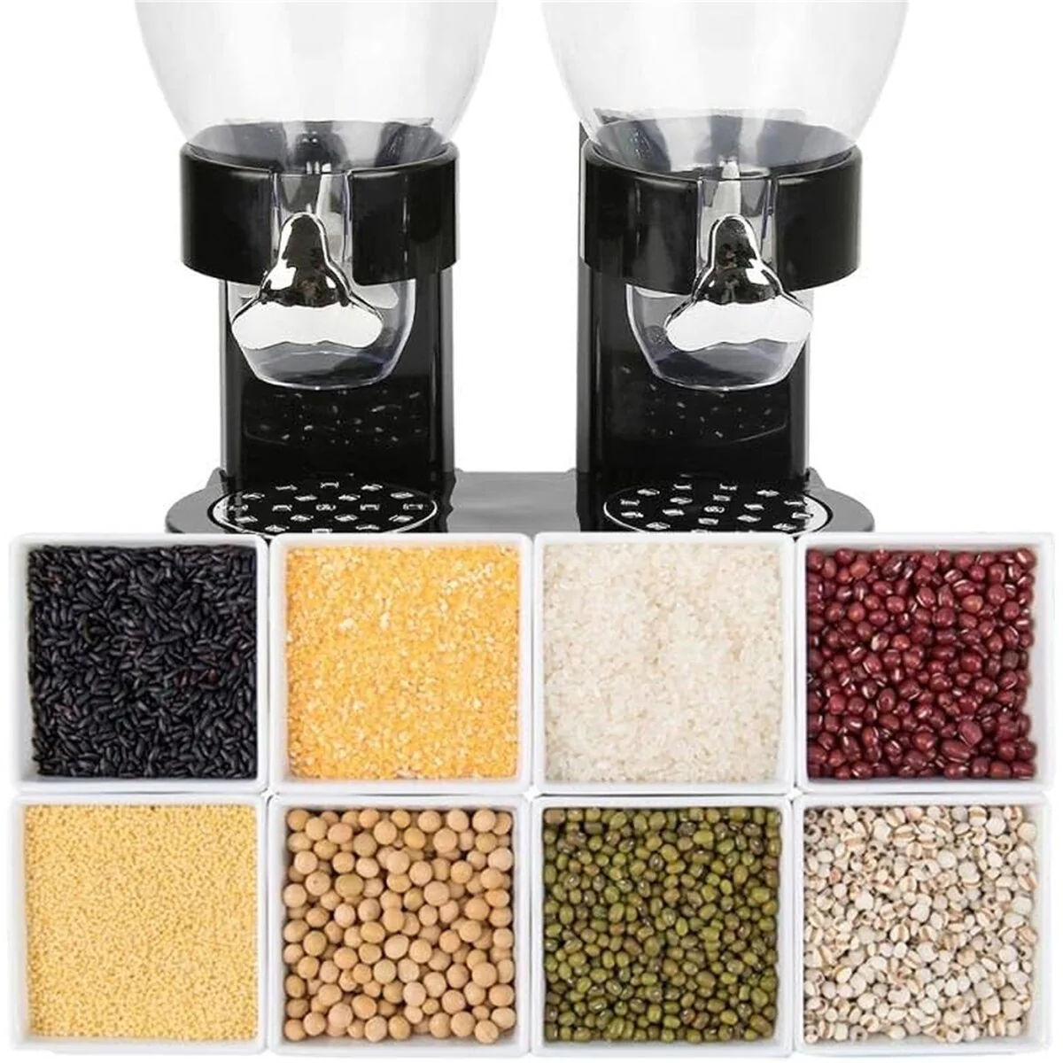 ColourTreeUSA 2L Single, Double or Triple Commercial Dry Food Dispenser