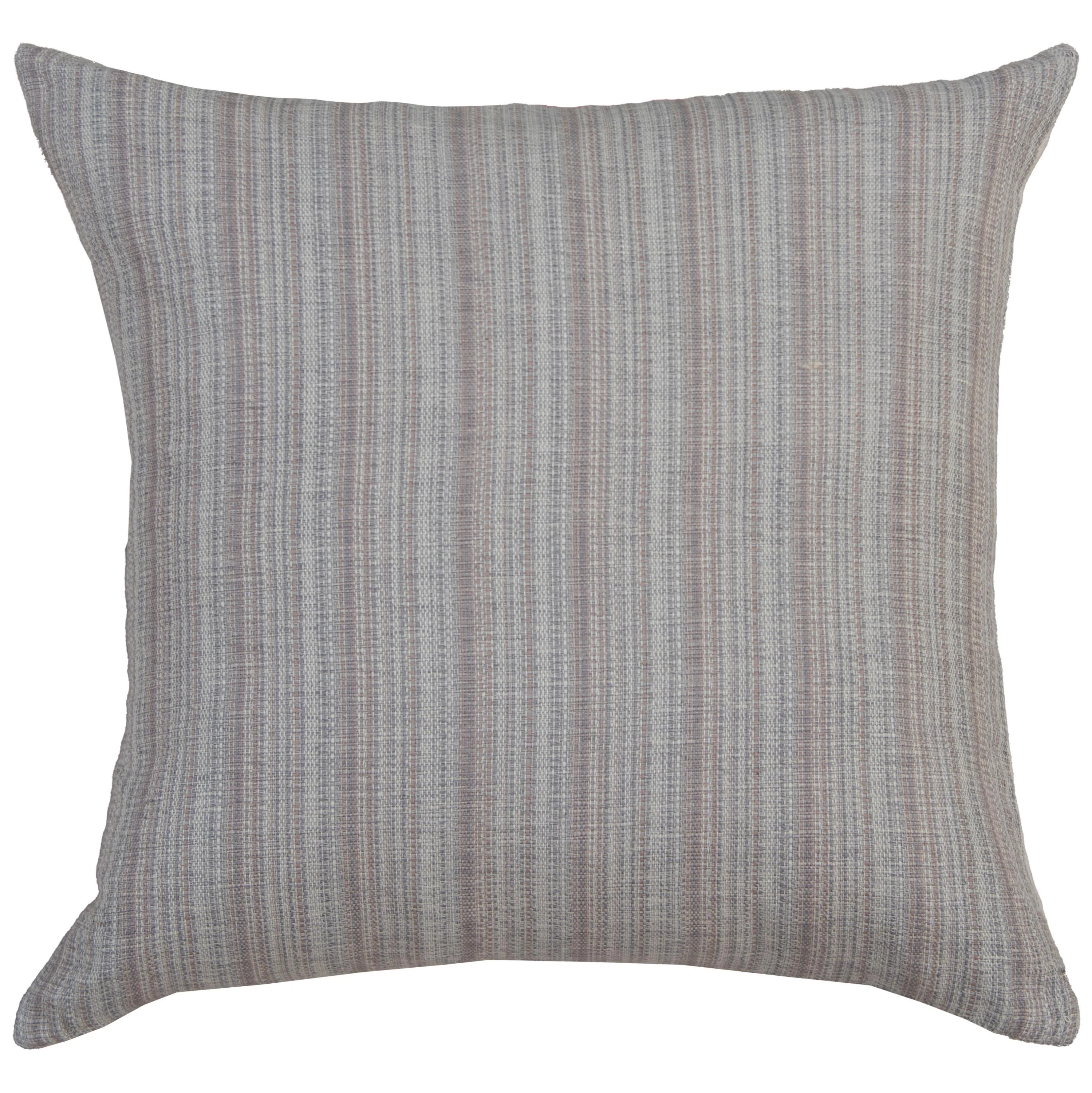 Woven 100% Cotton Stripe Decorative Throw Pillow