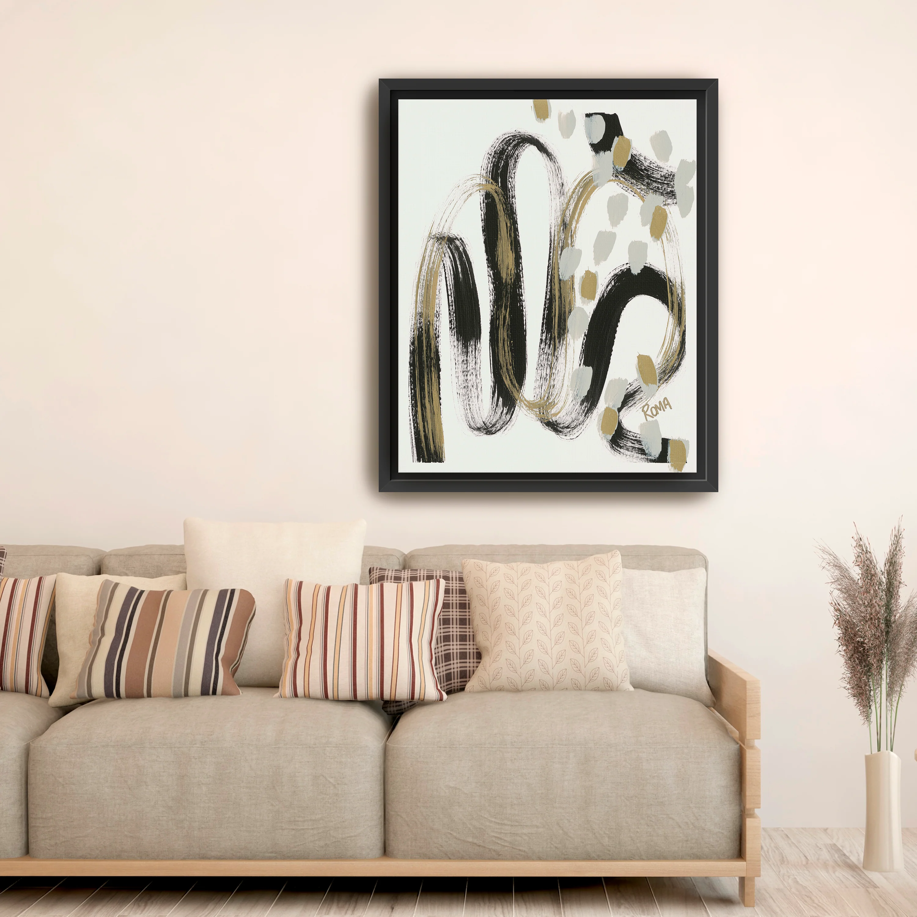 Psalm 85 III Canvas Giclee