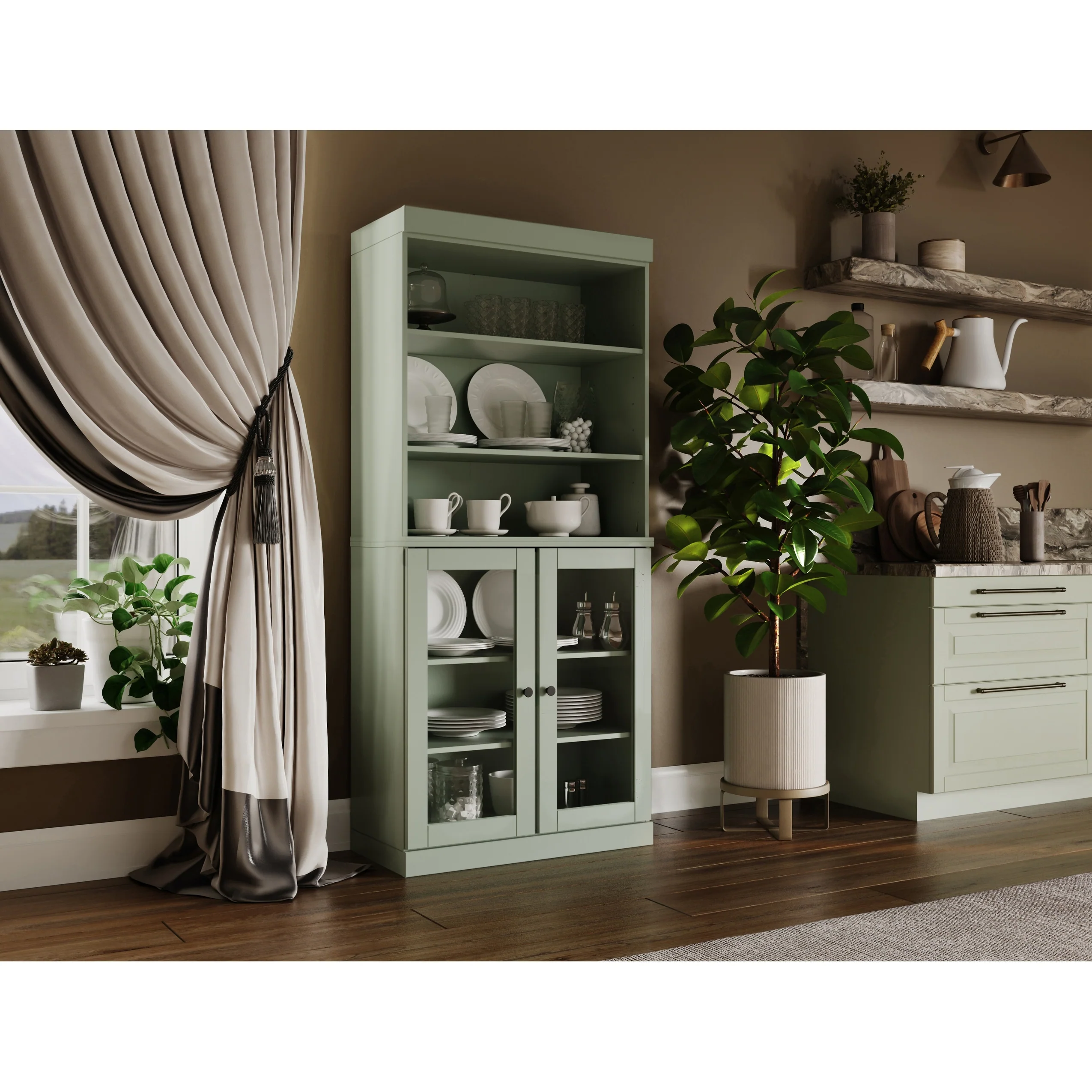 100% Solid Wood 32