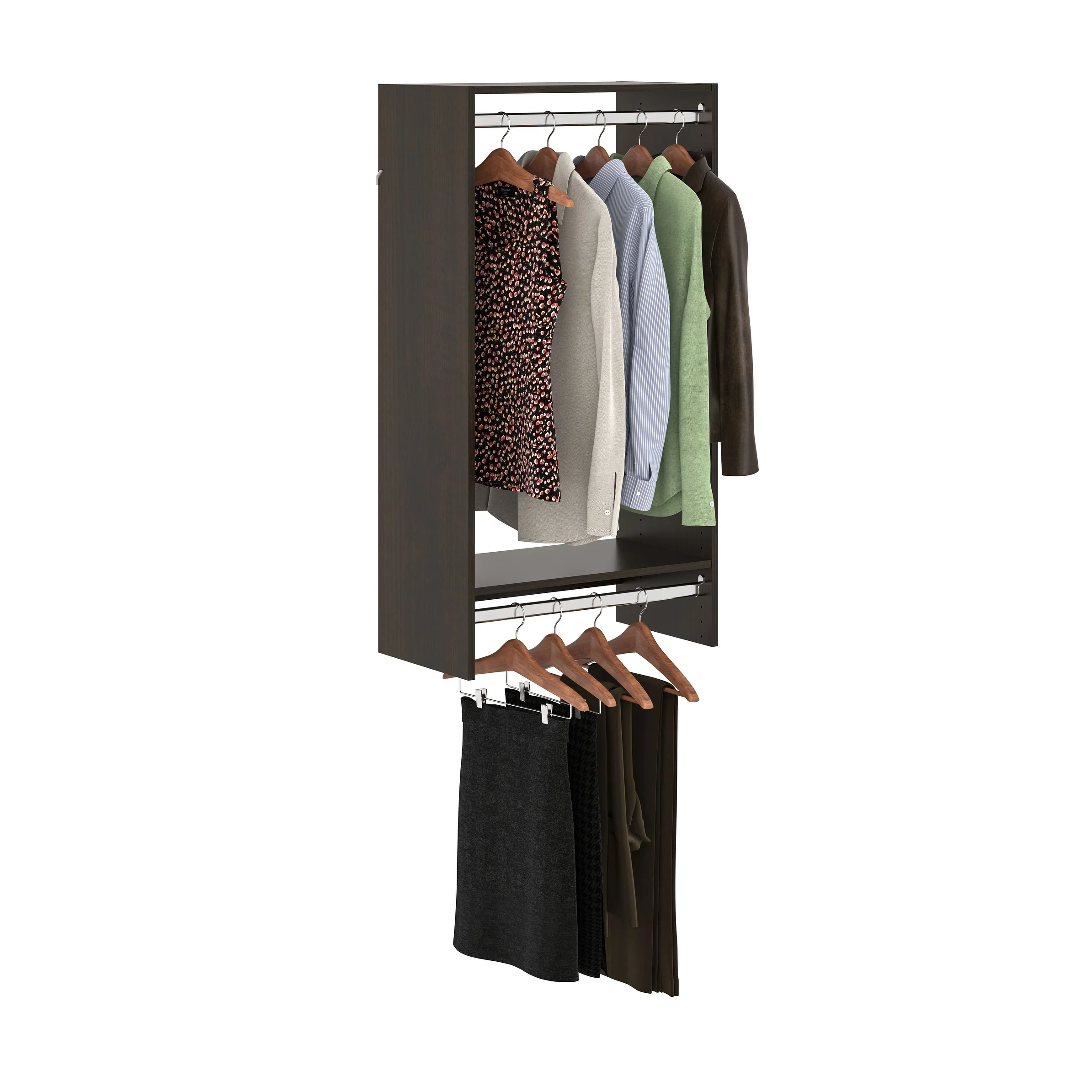 Easy Track Double Hang Laminate Tower Kit