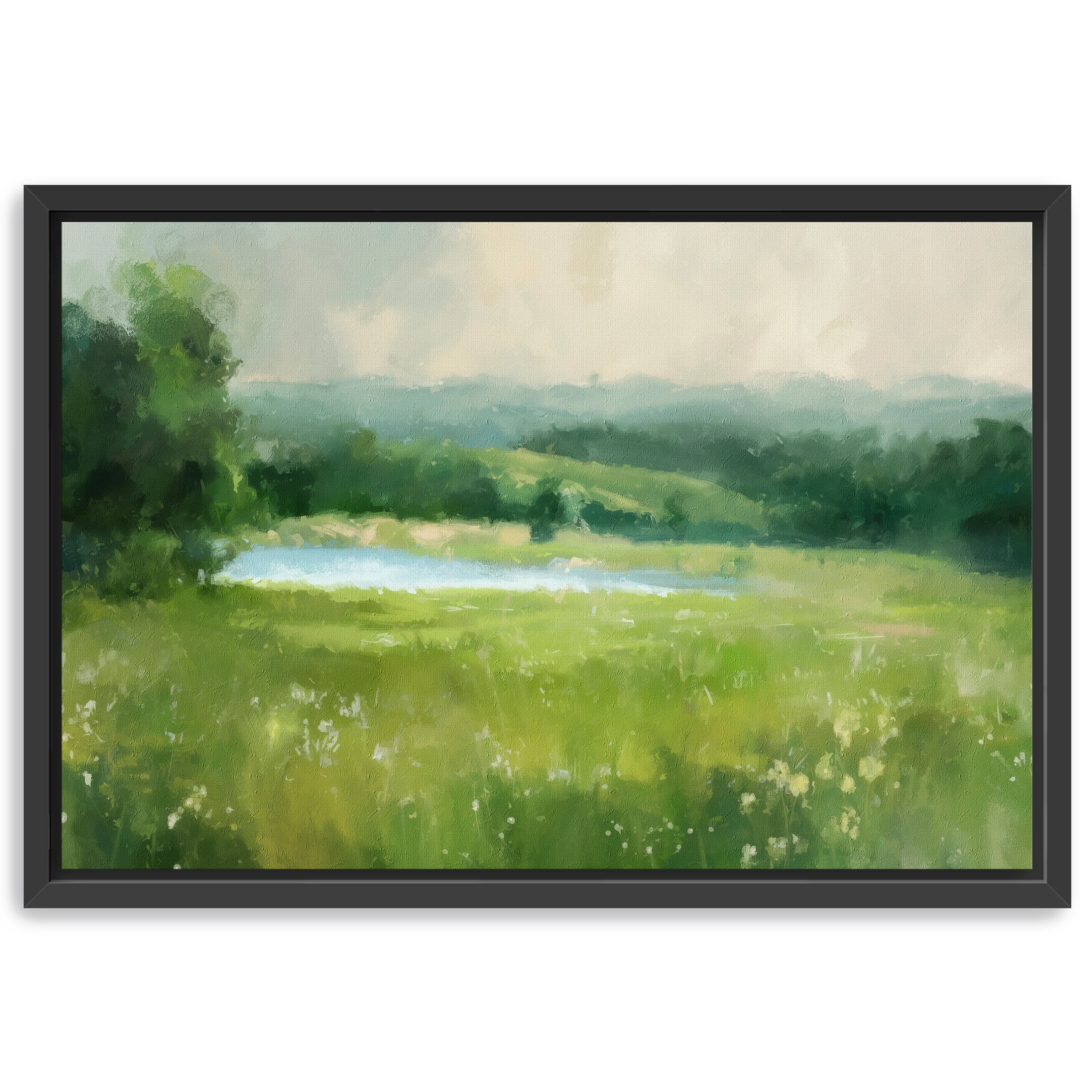 Into The Meadows Canvas Giclee