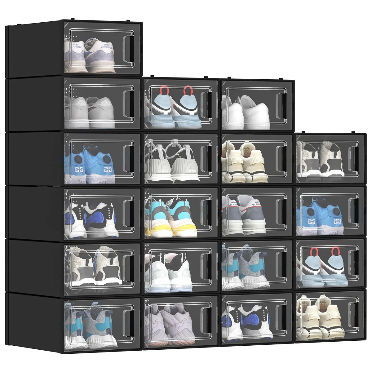 Modern Stackable Shoe Storage Box
