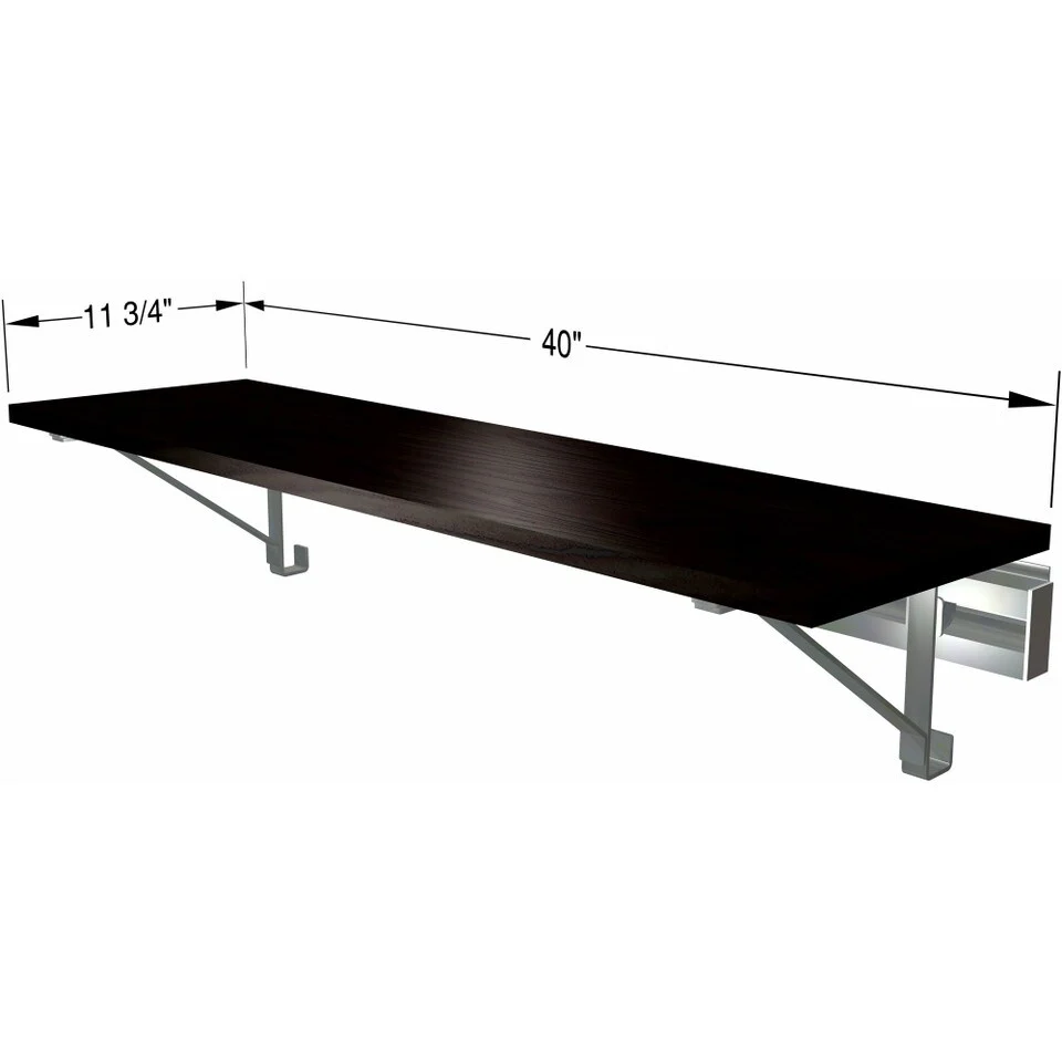 arrange a SPACE RCSS12 Single Wall Mounted Shelf (SHELF ONLY - no hang)