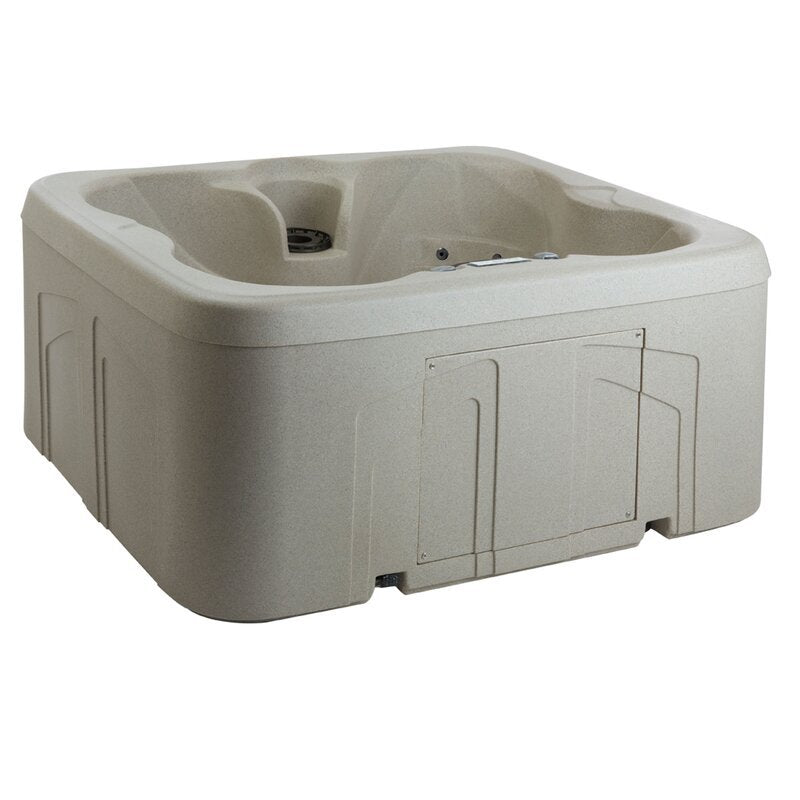 Lifesmart Spas LS100 4 - Person 13 - Jet Rectangular Plug And Play Hot Tub