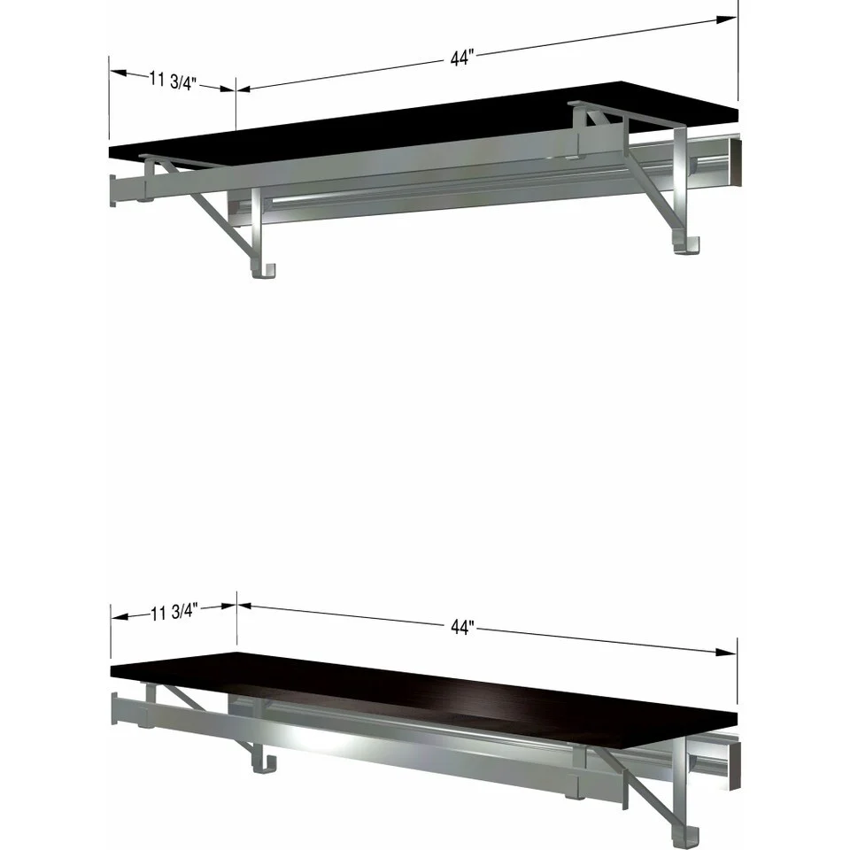 arrange a SPACE RCMBX Double Shelf-Hang Closet System