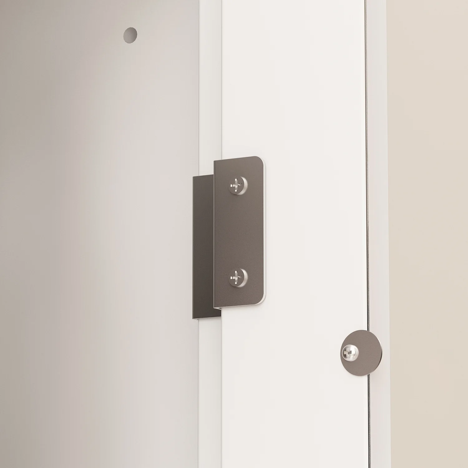 Long Standing Kitchen Cabinet with Large Open Space for Microwave - 30