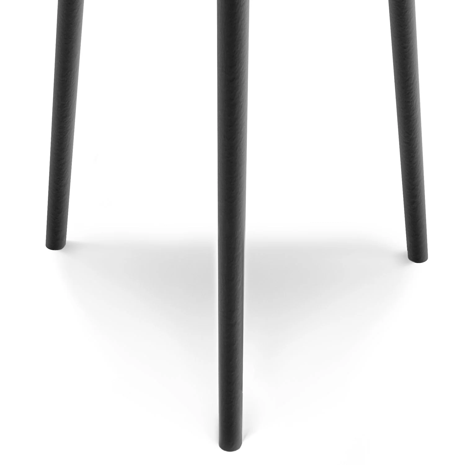 Round Metal Side Table with Tripod Base