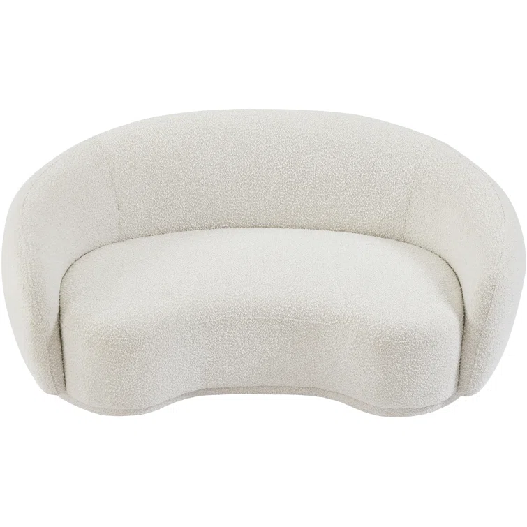 Daetyn 64" Rolled Arm Chesterfield Loveseat