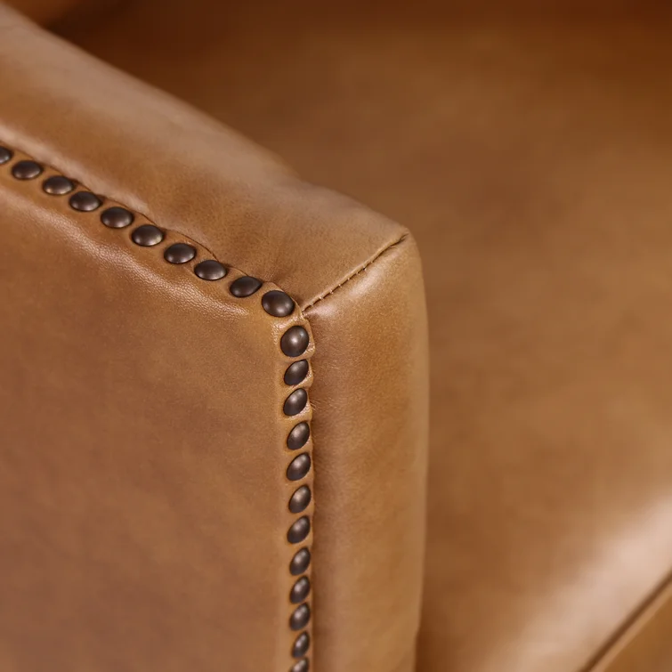 Woodford 84.6'' Leather Sofa