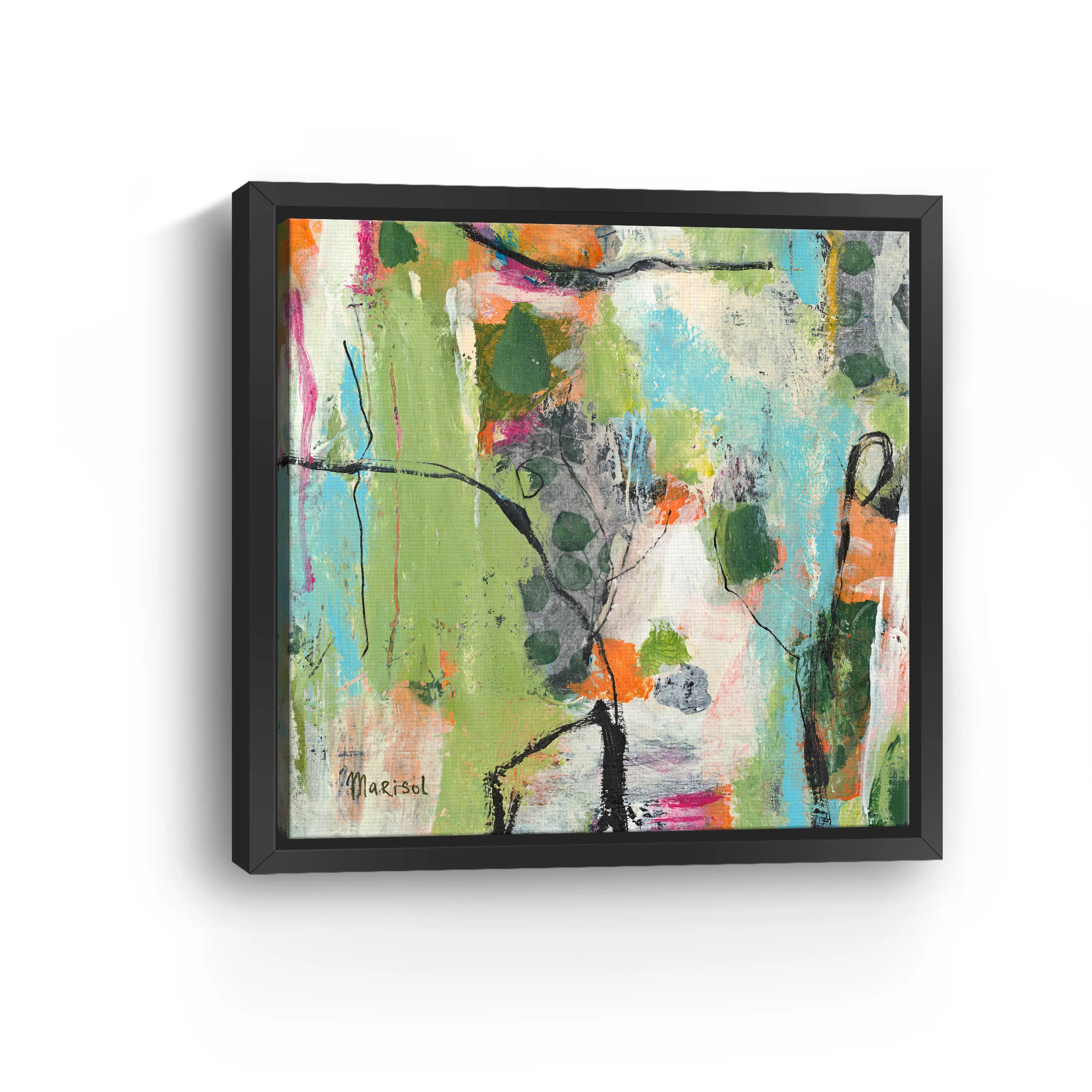 June Canvas Giclee