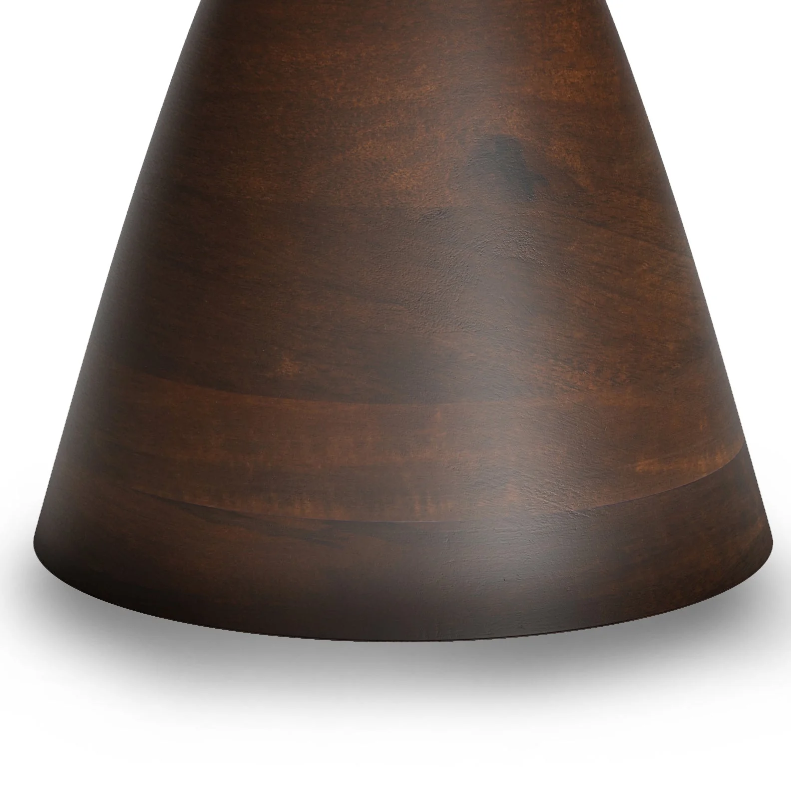 Round Coffee Table with Pedestal Base