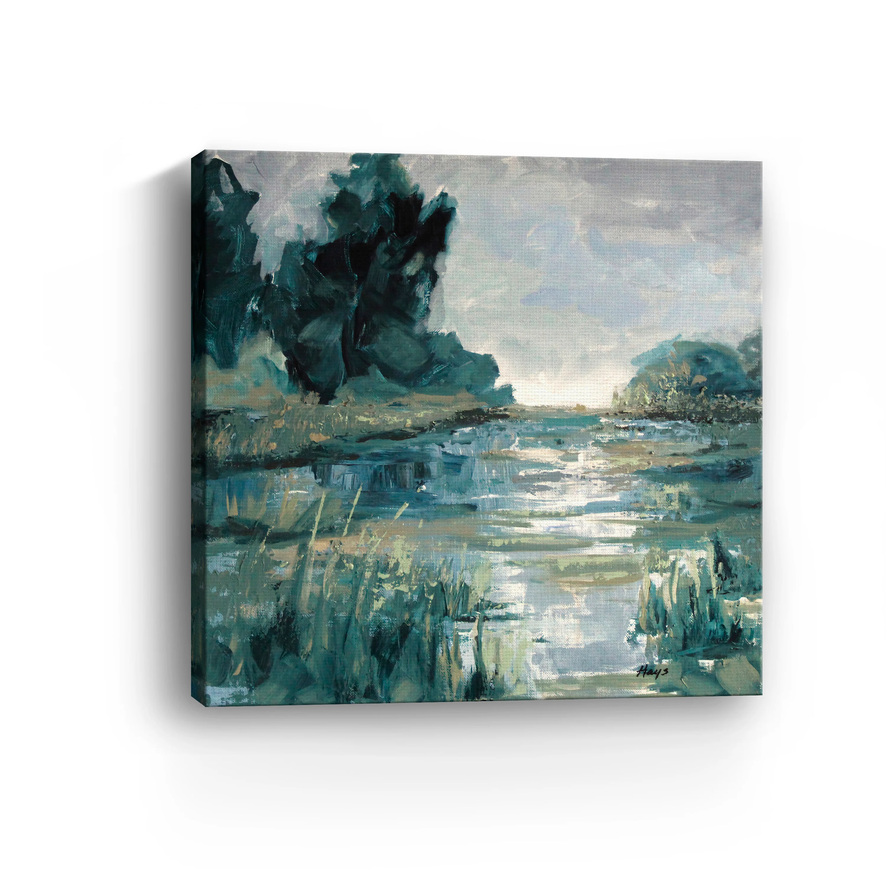 Enlightened View Canvas Giclee