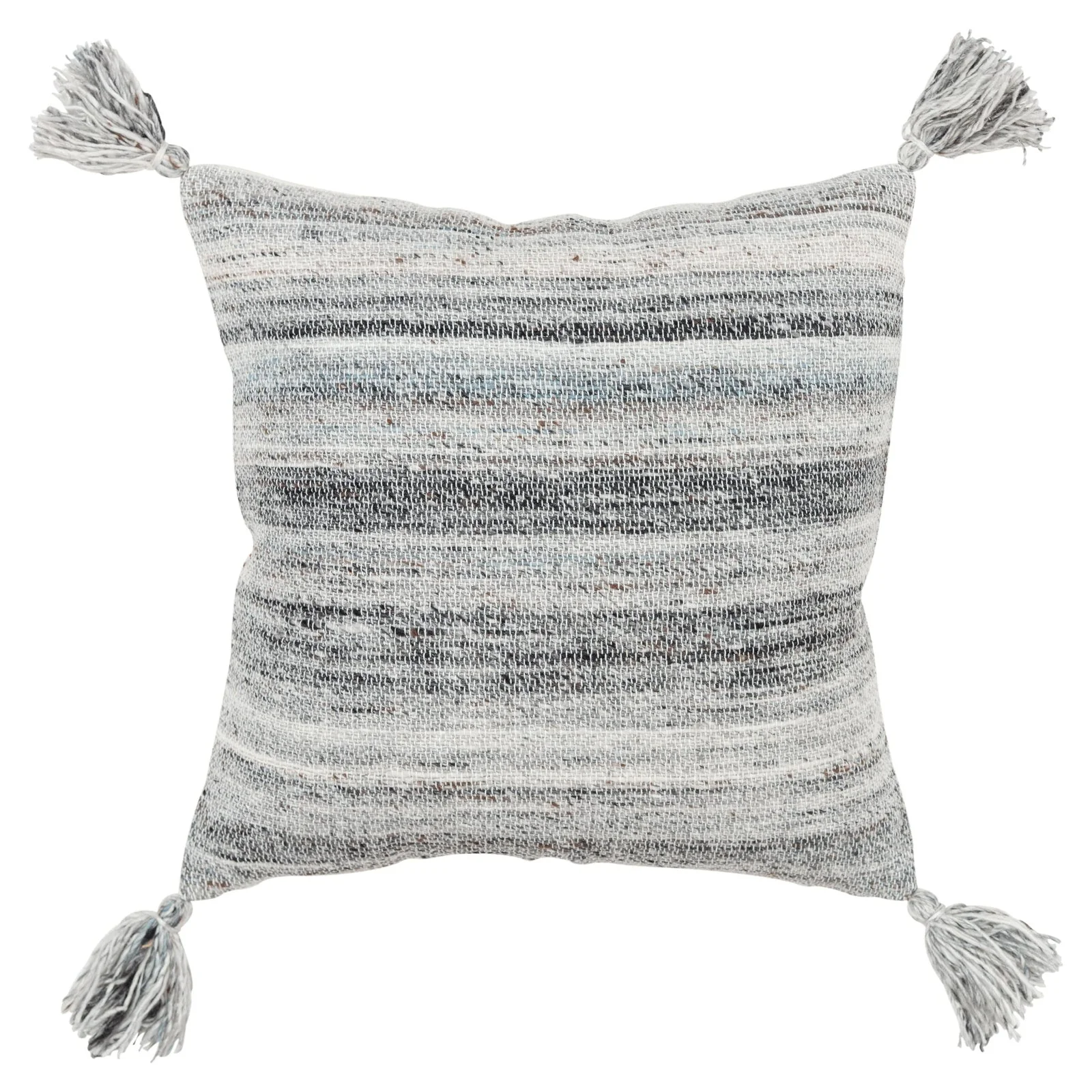 Woven Mottled Decorative Throw Pillow
