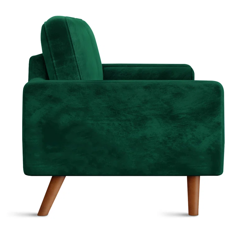 Enedelia 69.3'' W Velvet Loveseat Upholstered Sofa