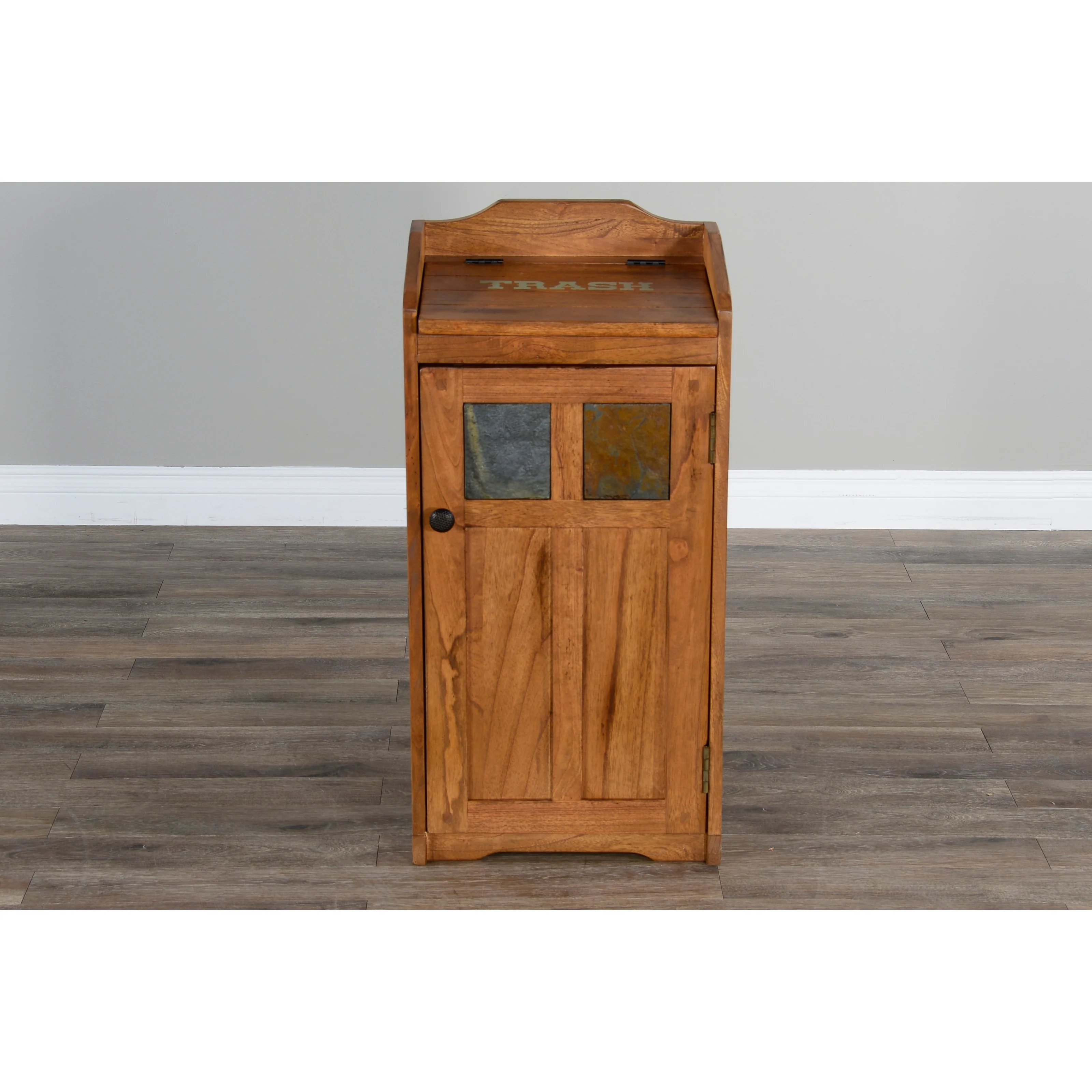 Sunny Designs Wood House Trash Box