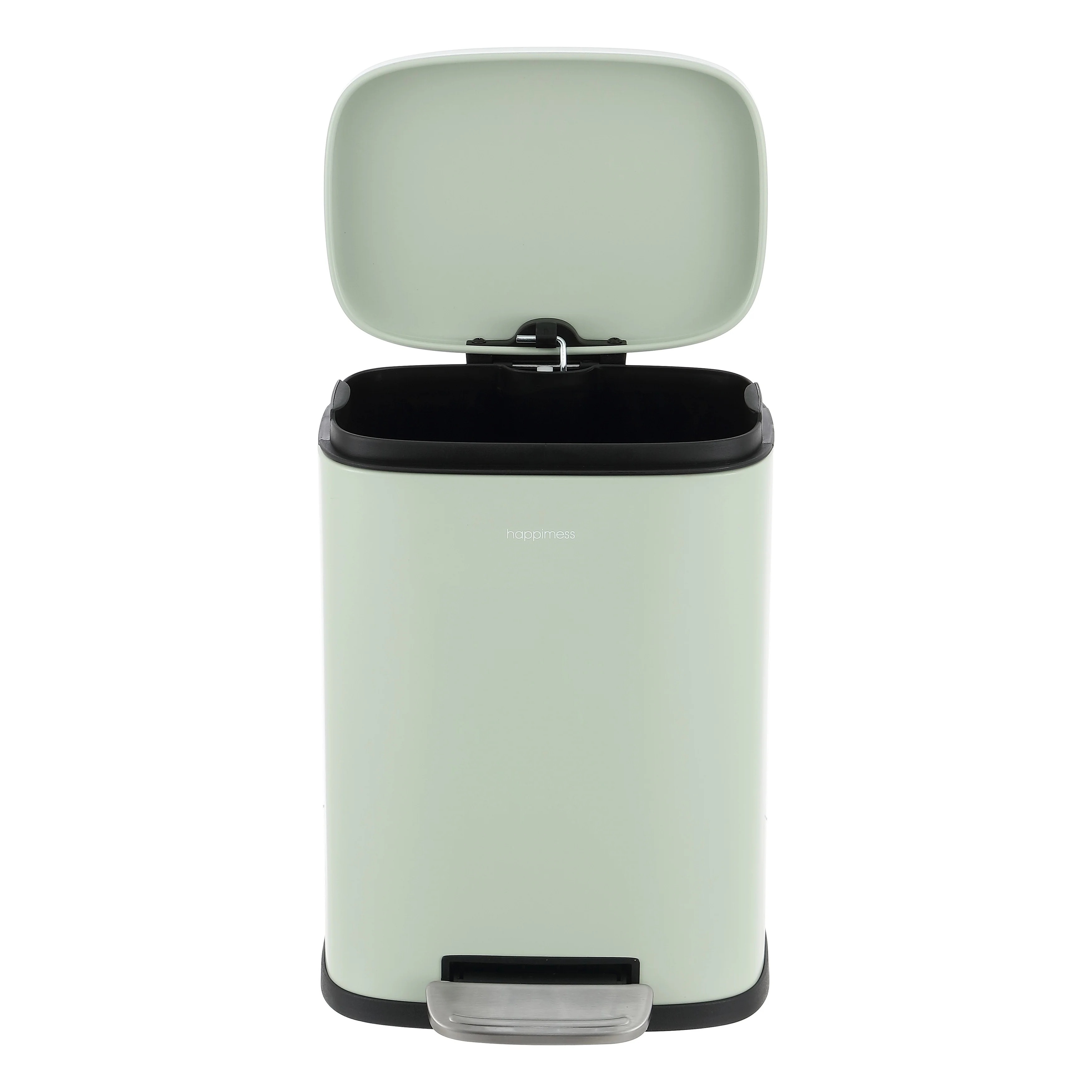 happimess 13-Gallon Trash Can with Soft-Close Lid and FREE Mini Trash Can