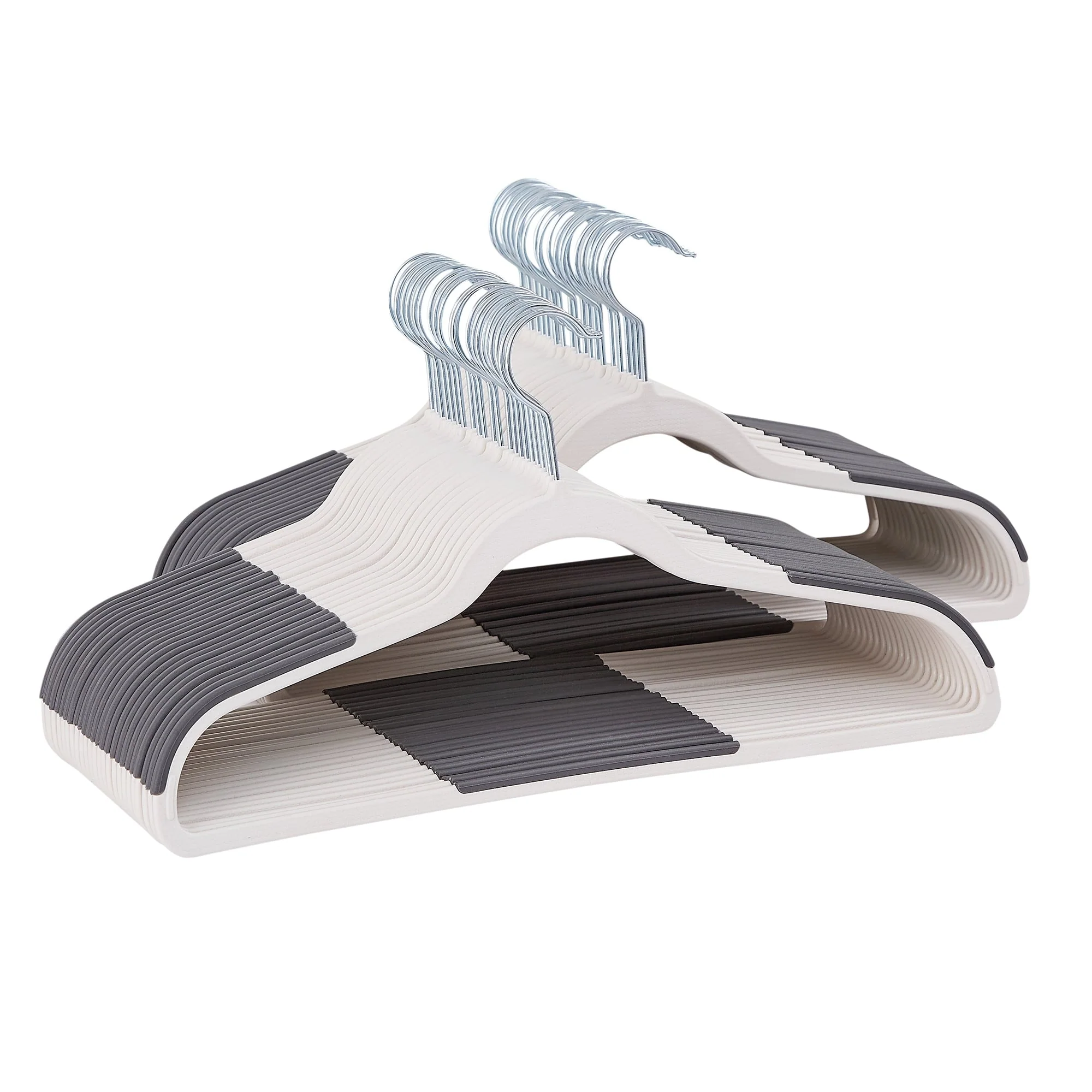 Clothes Hangers Plastic Coat Hangers Non-Slip Space-Saving Swivel Hook