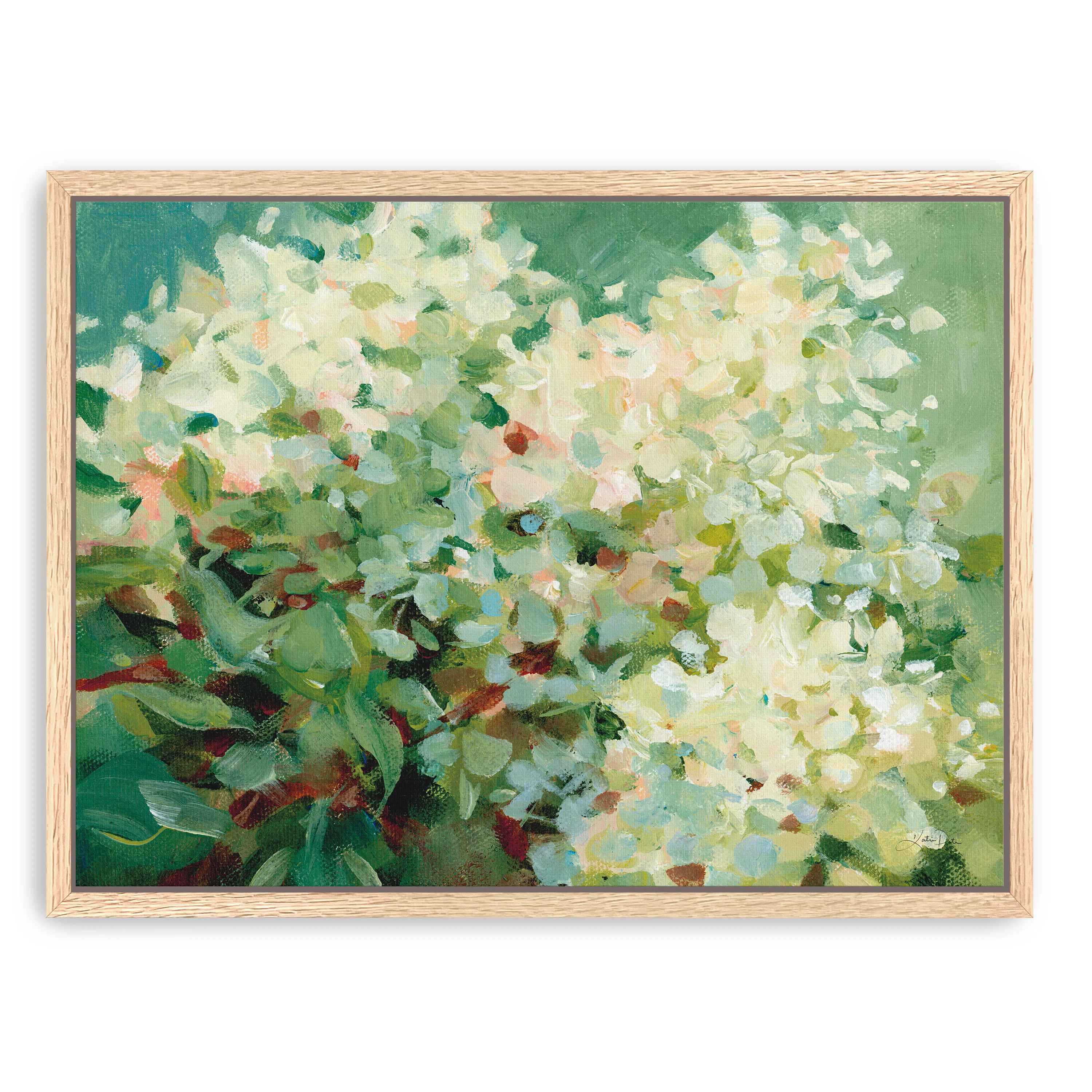 Humble Hydrangea Canvas Giclee