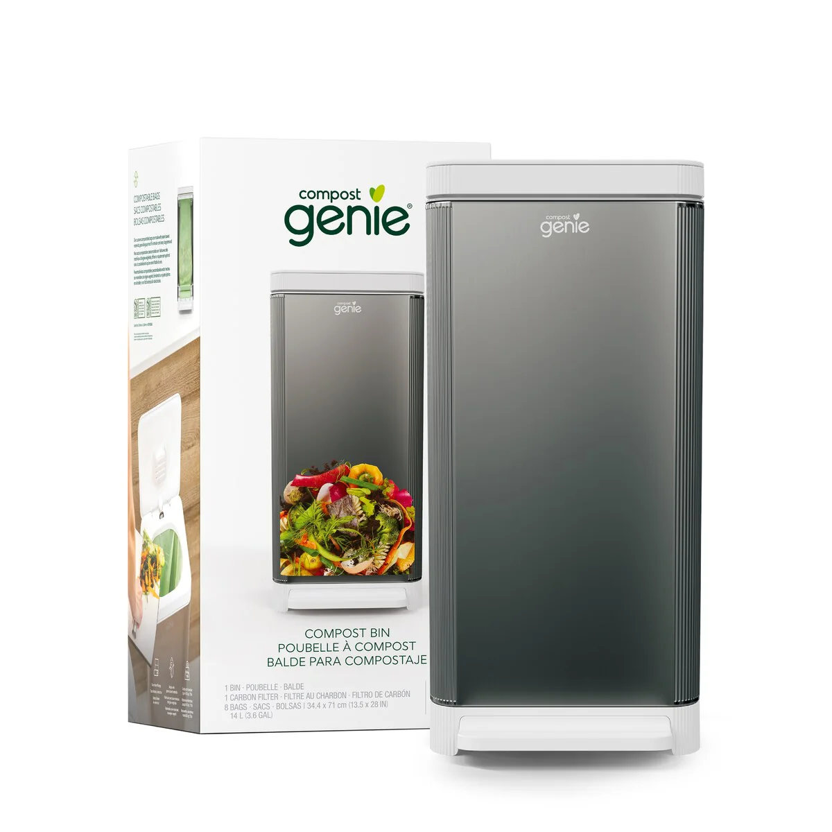 Compost Genie Bin W/8 bags