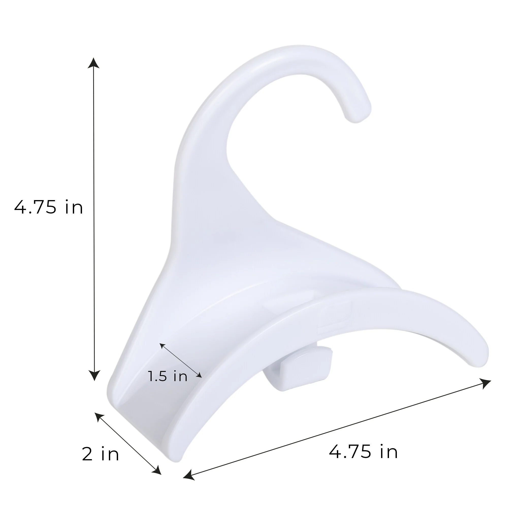 Smart Design Closet Handbag Hangers - Set of 6
